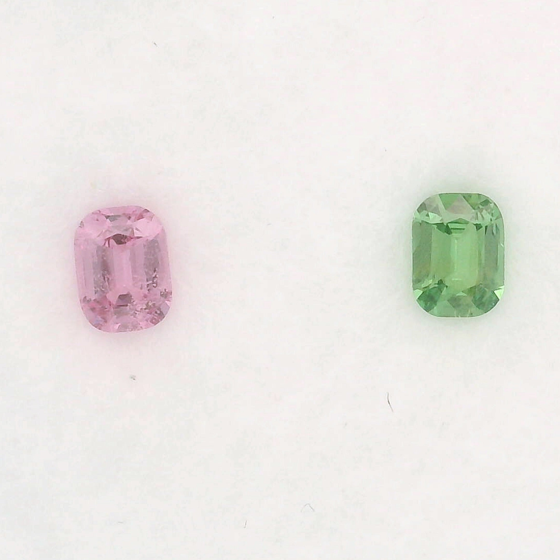 1.18ct Tanzania/Kenya Spinel/Tsavorite pair A00284