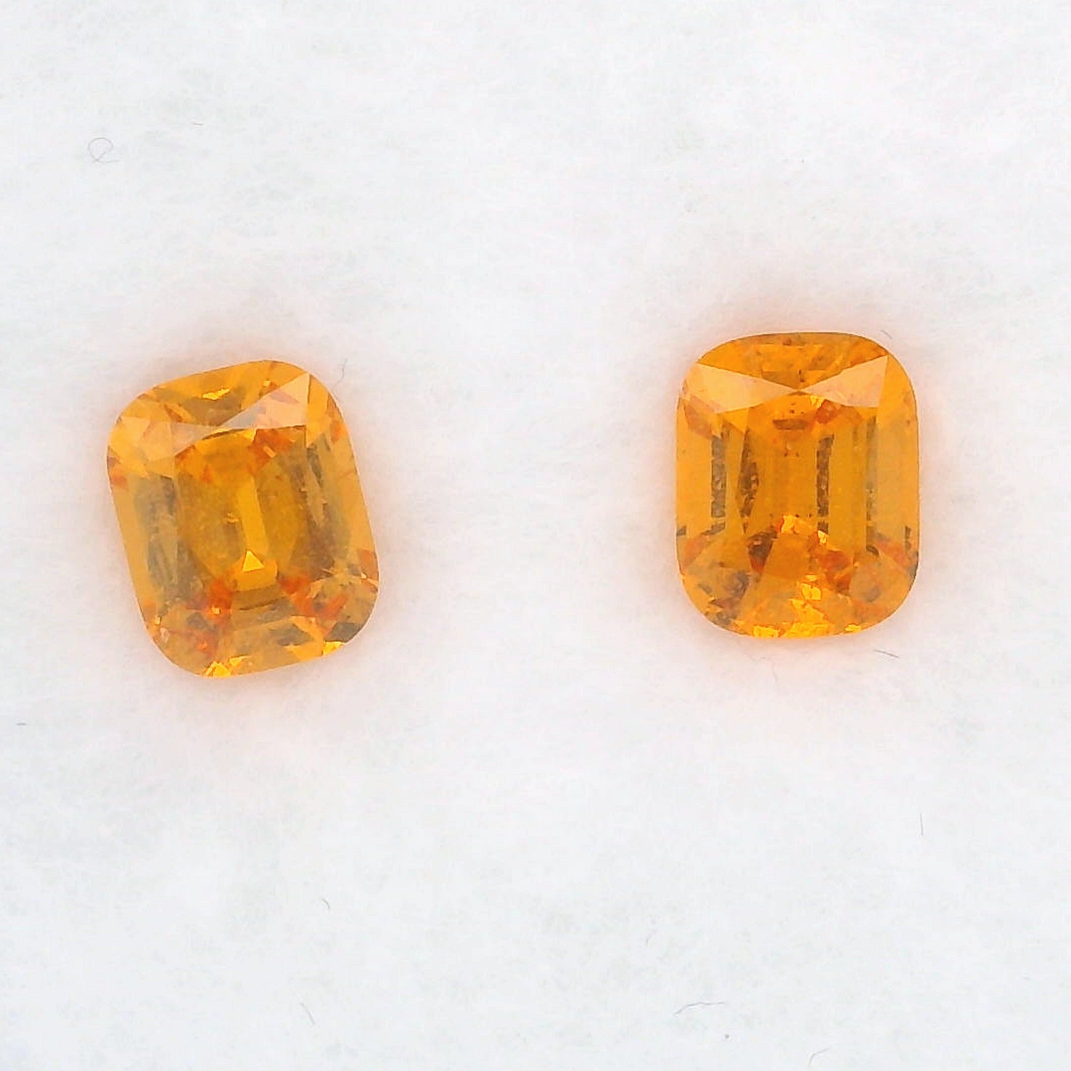 3.52ct Tanzania Spessartite pair A00384