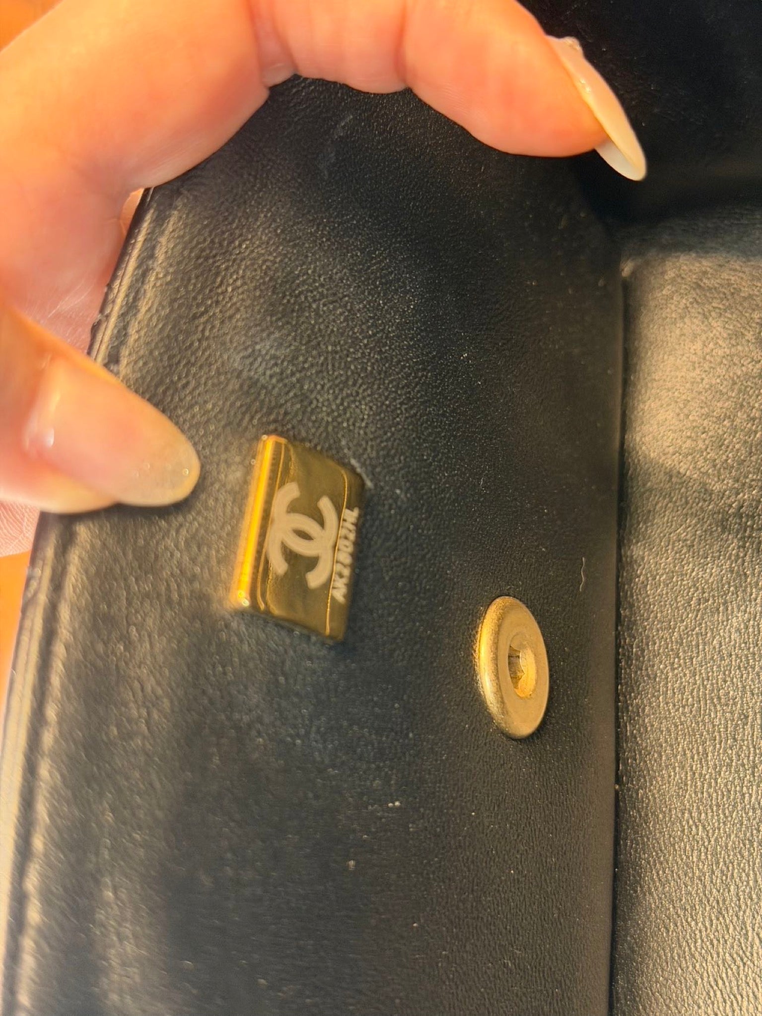 Chanel Top Handle Mini Flap Bag Black image 1
