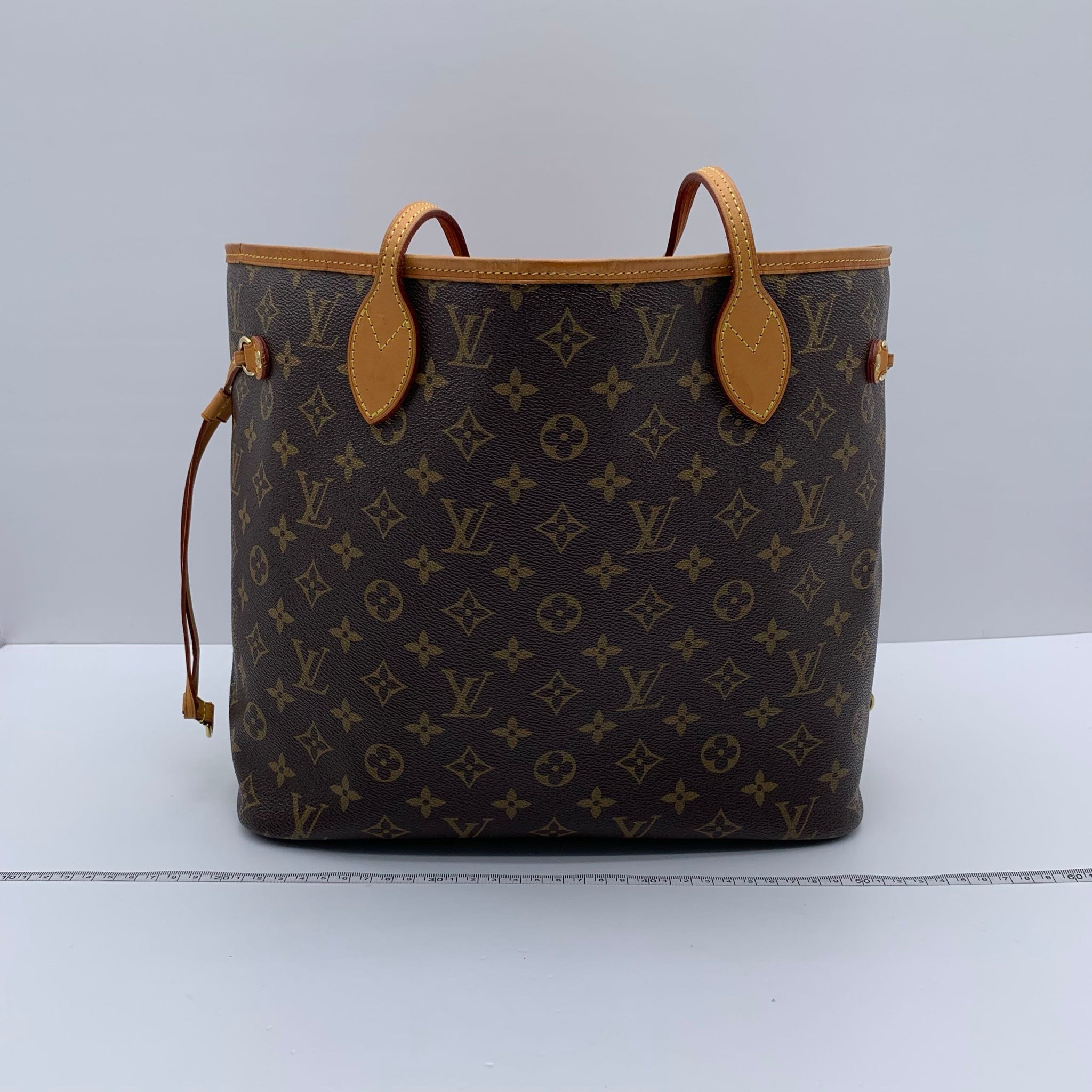 Louis Vuitton Neverfull MM Monogram Red Interior Tote Bag image 1