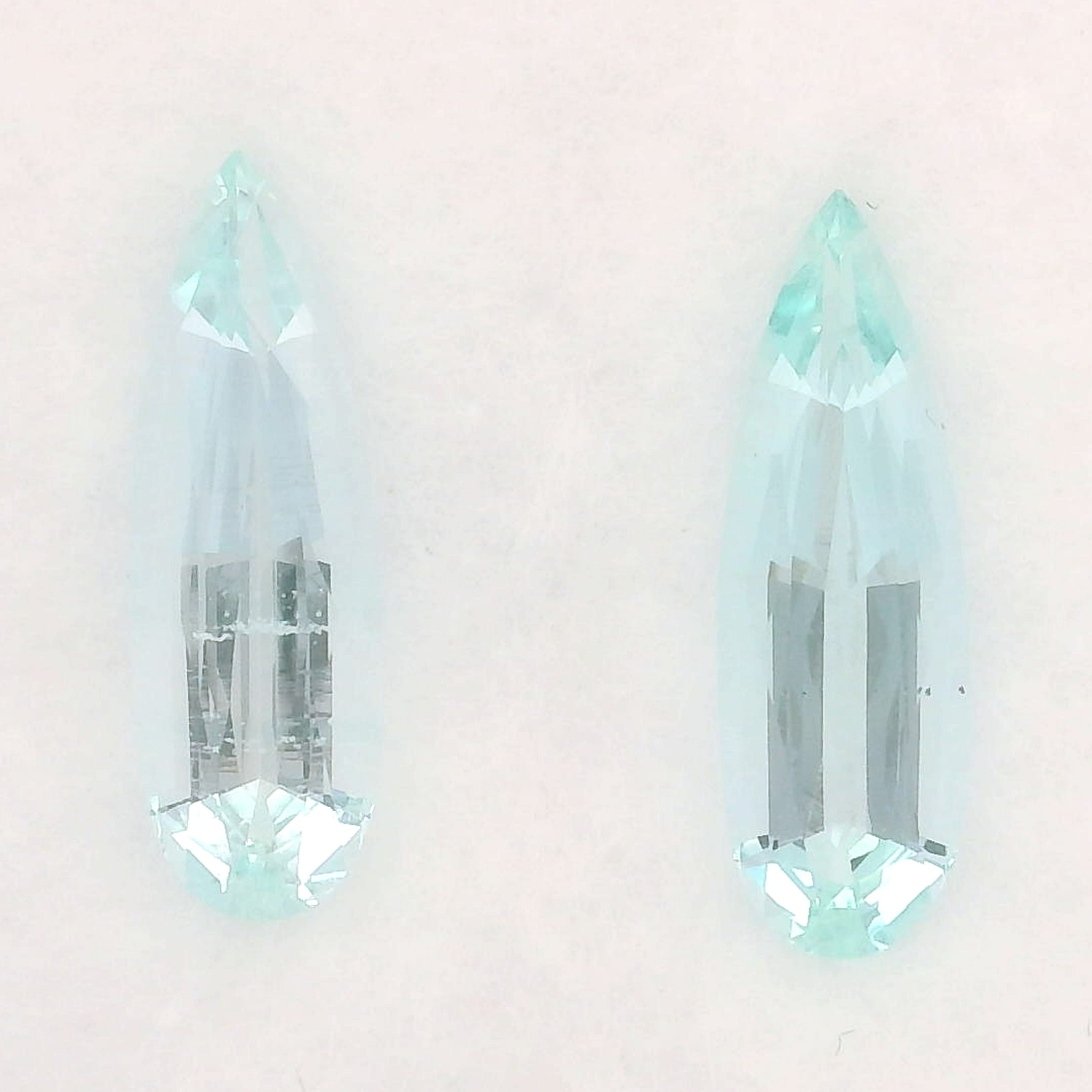 4.67ct Nigeria Beryl pair D01781