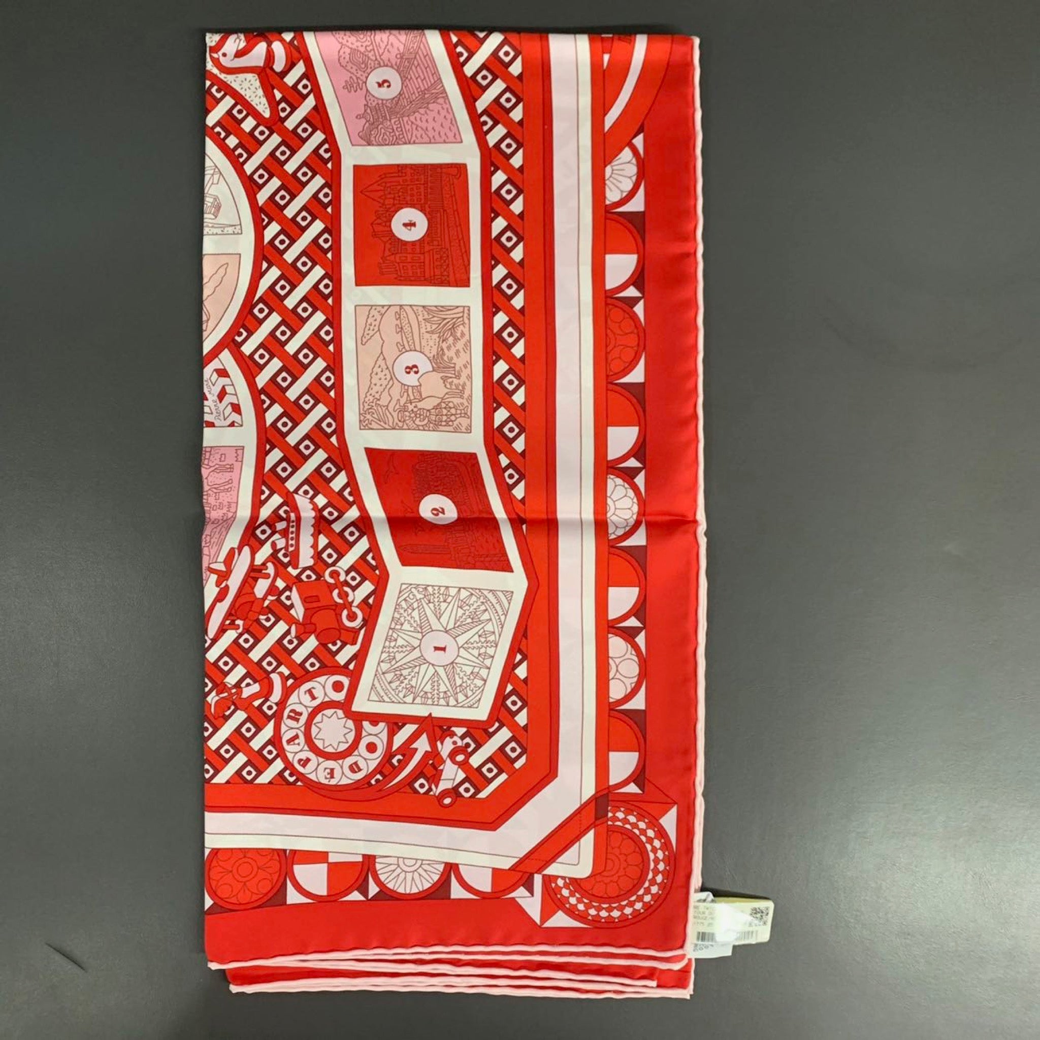 Hermès Carré 90 Scarf Le Tour du Monde en 63 Cases image 3