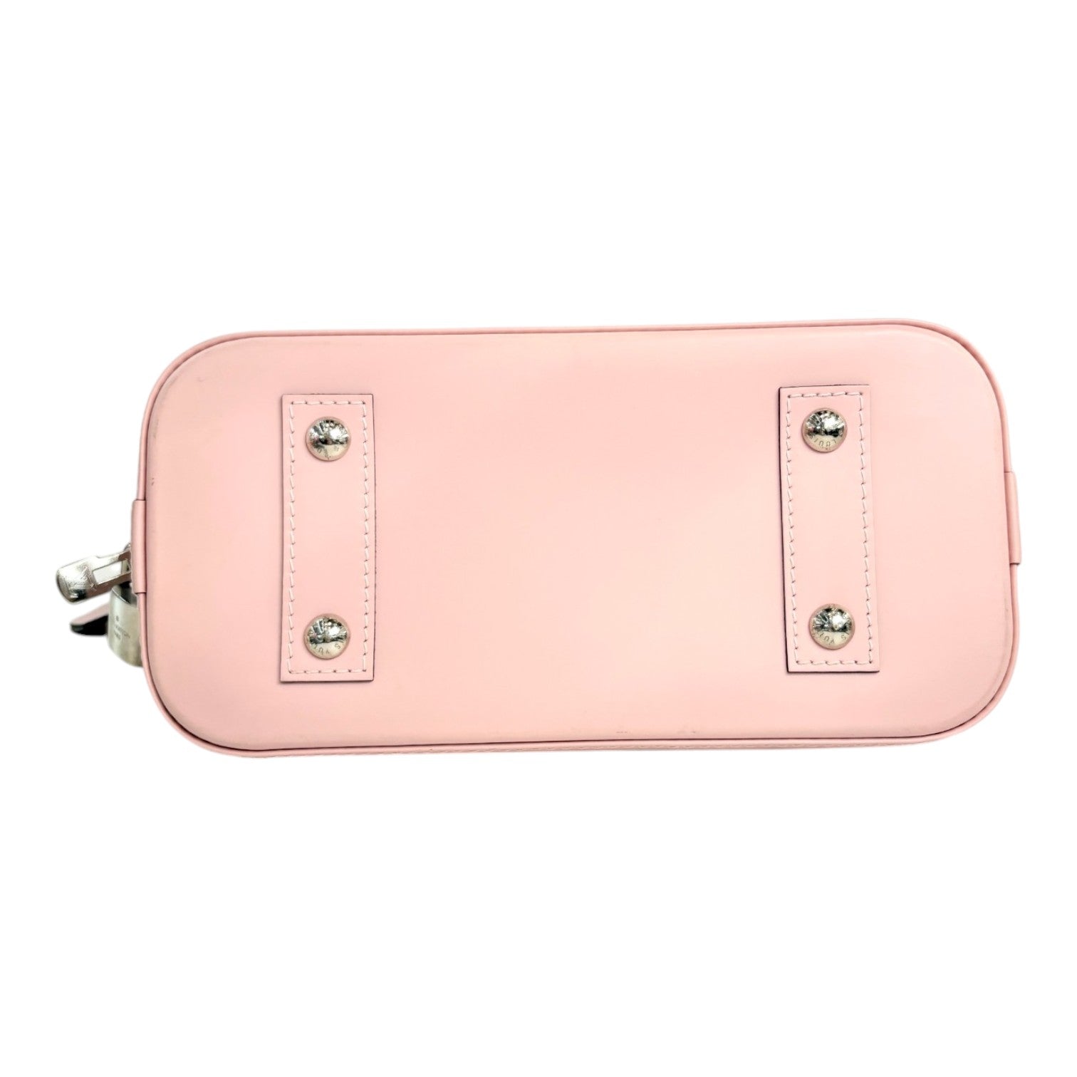 Louis Vuitton Pink Alma BB in Epi Leather Bag with Strap