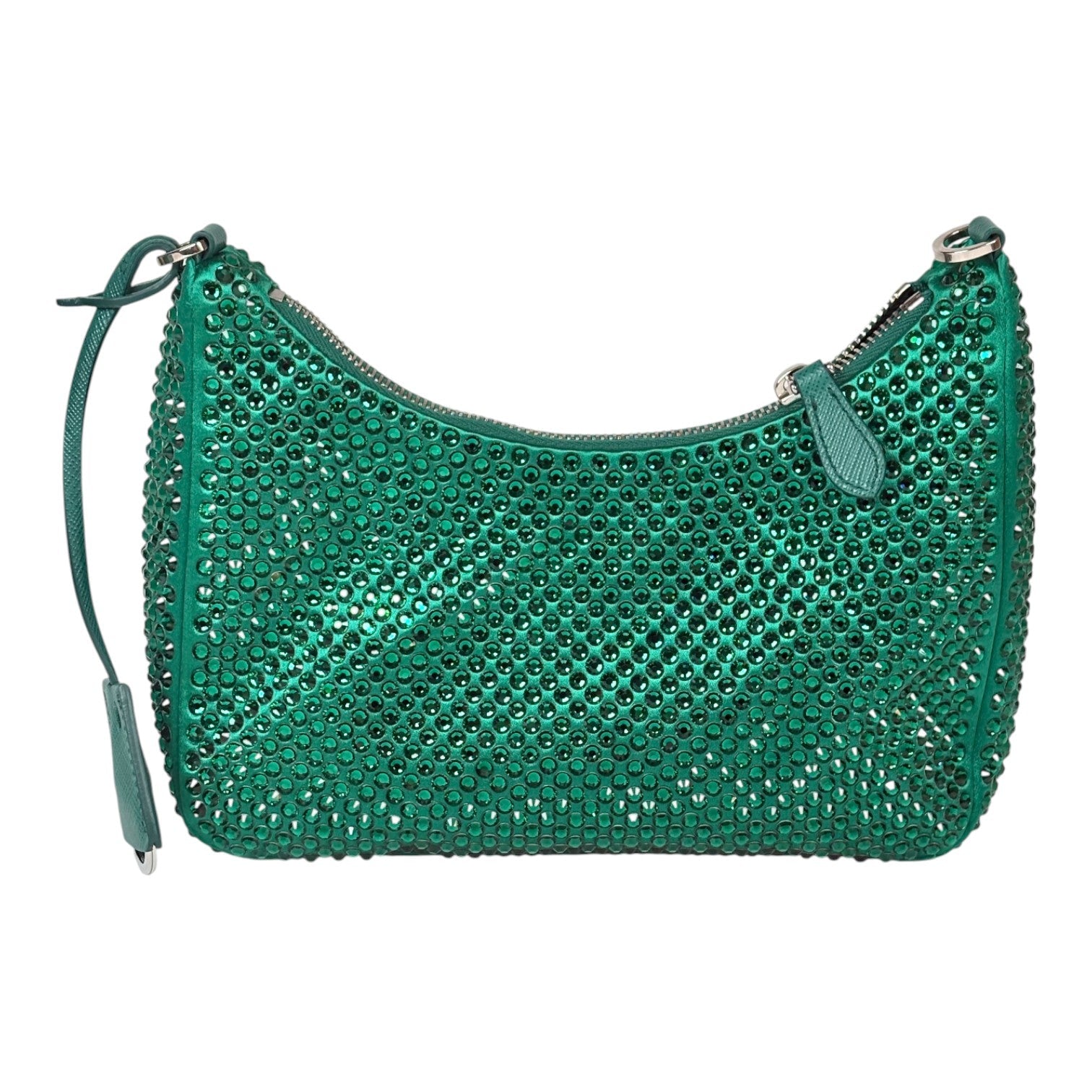 Prada Re-edition Crystal Bag Green