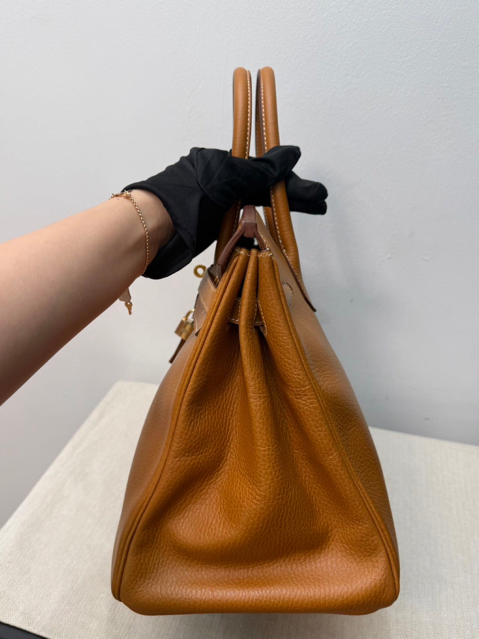 Hermes Birkin 35 Ardennes Leather Bag image 4