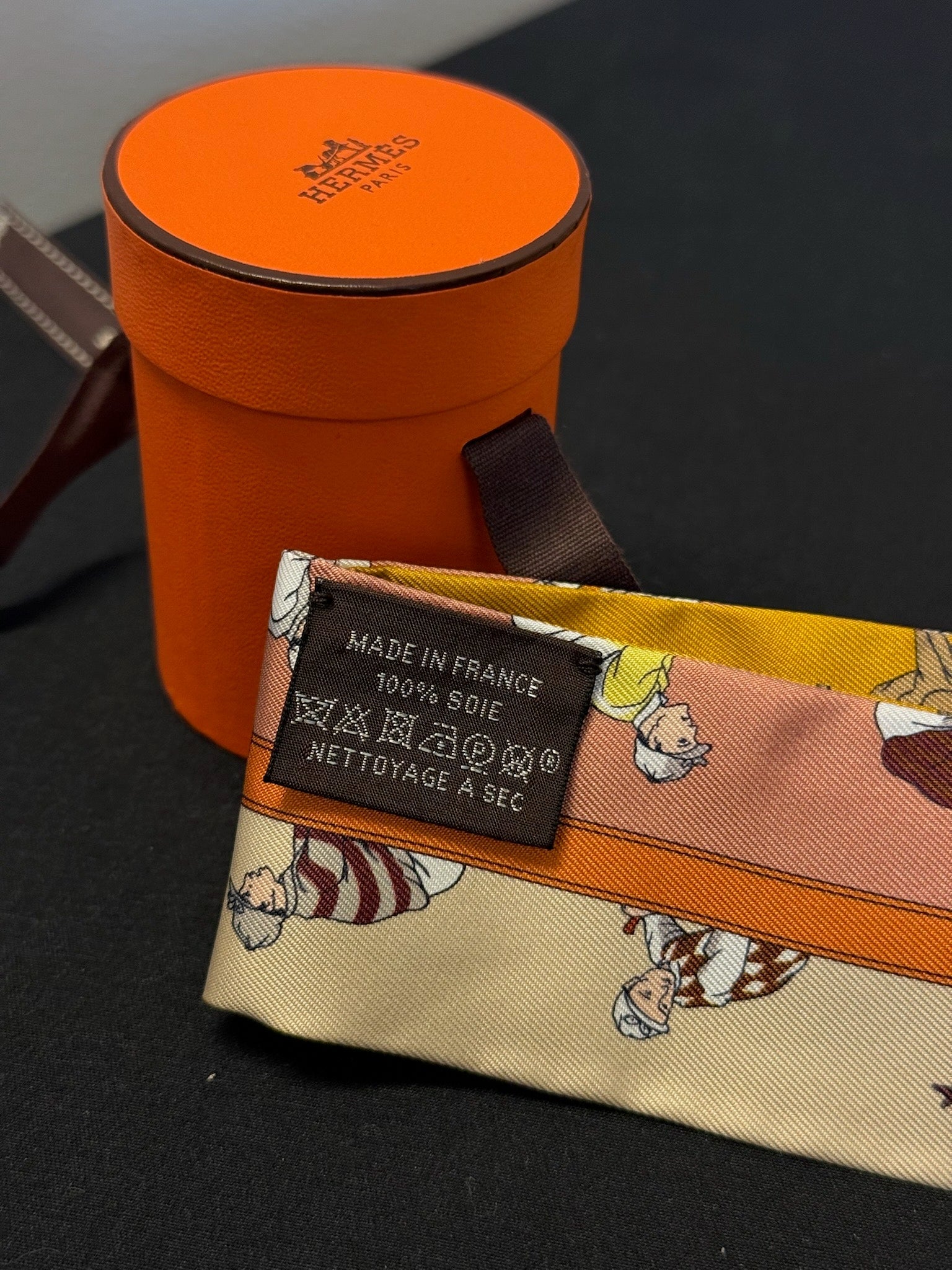 Hermès Twilly - Orange Horse Racing Print image 4