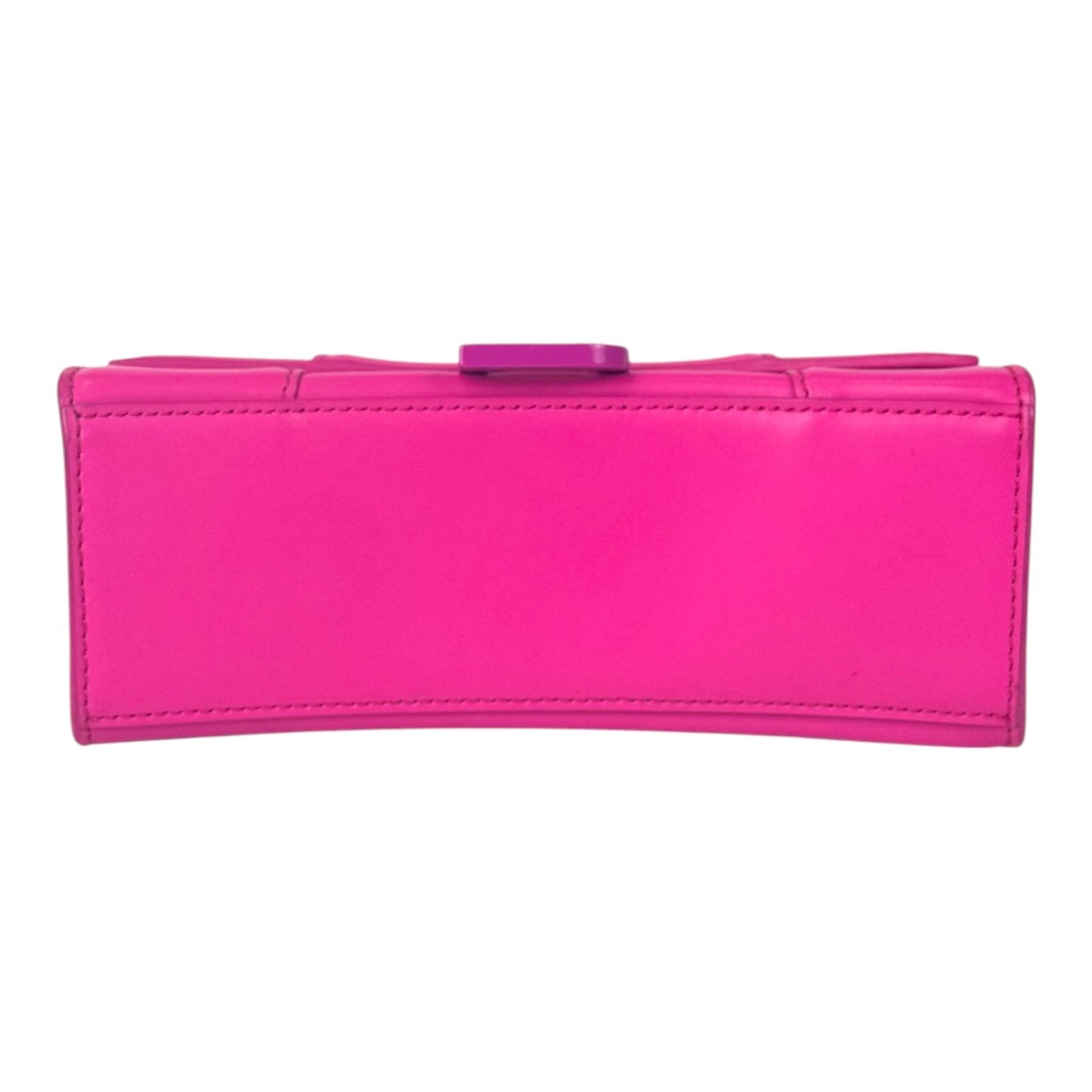 Balenciaga Mini Pink Hourglass Bag with Strap