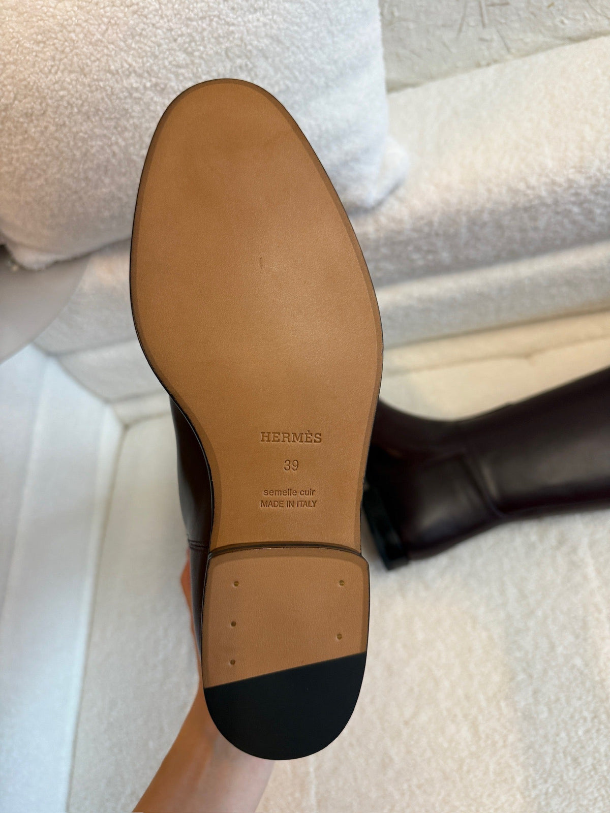 Hermès Jumping Boot - Bordeaux image 6
