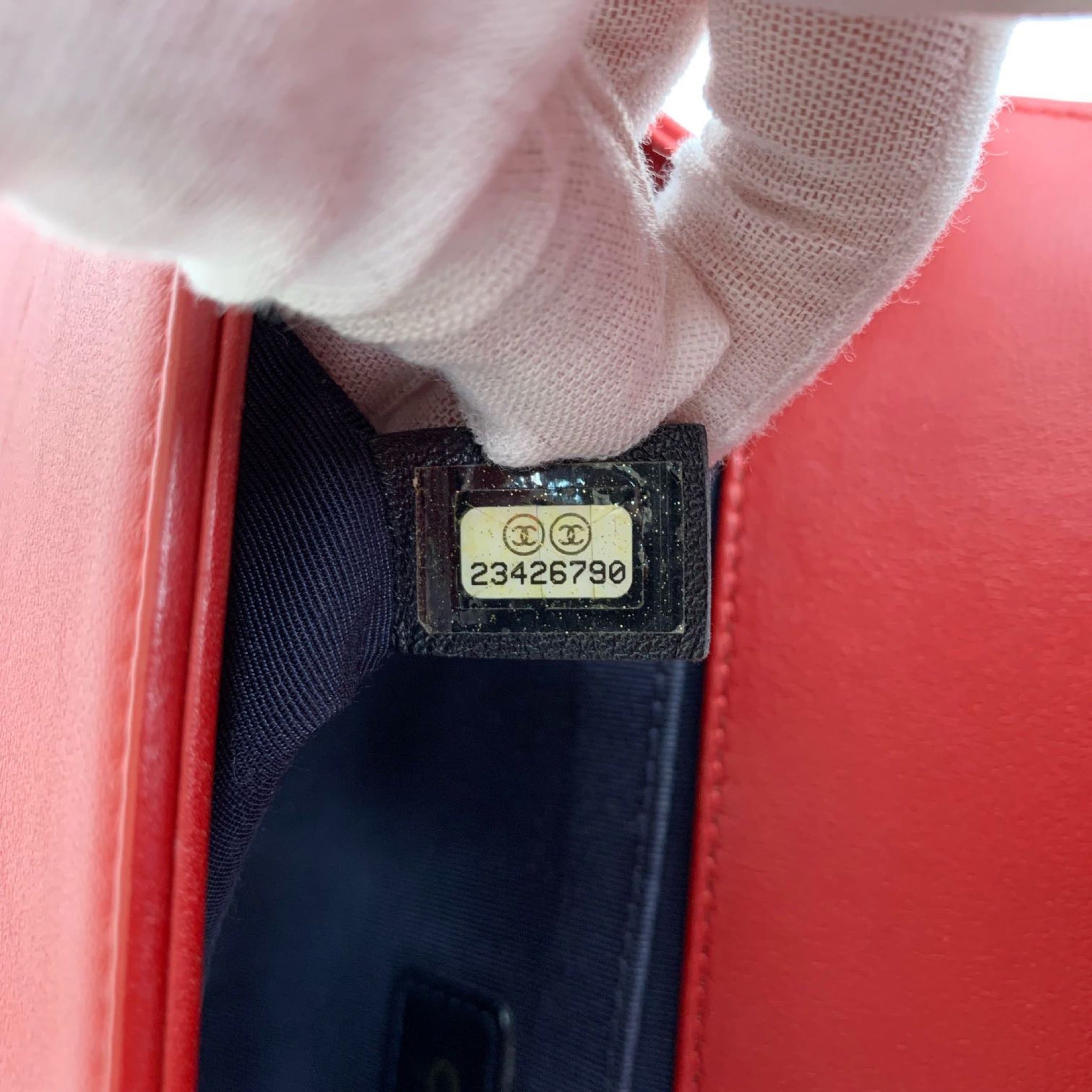 Chanel Boy Medium Flap Bag Red image 7