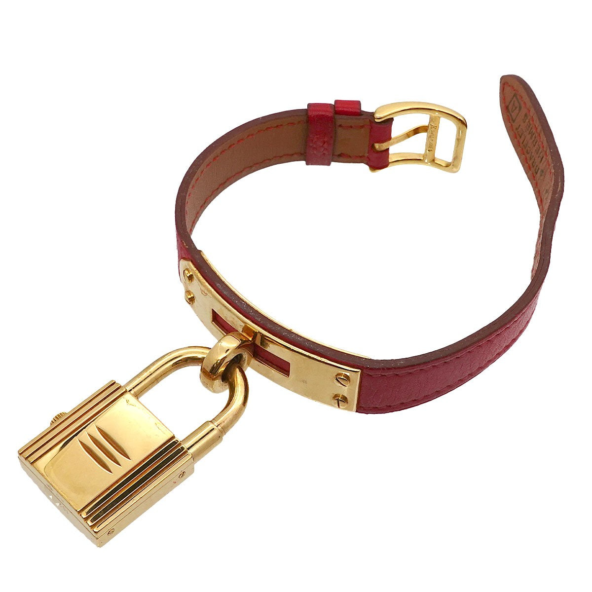 HERMES Kelly Watches Quartz Gold Dial Vintage Cadena Ladies Watch 903009824