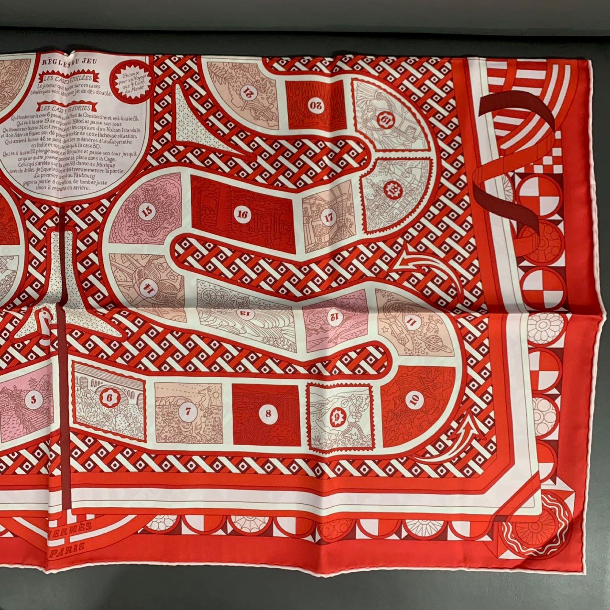 Hermès Carré 90 Scarf Le Tour du Monde en 63 Cases image 8