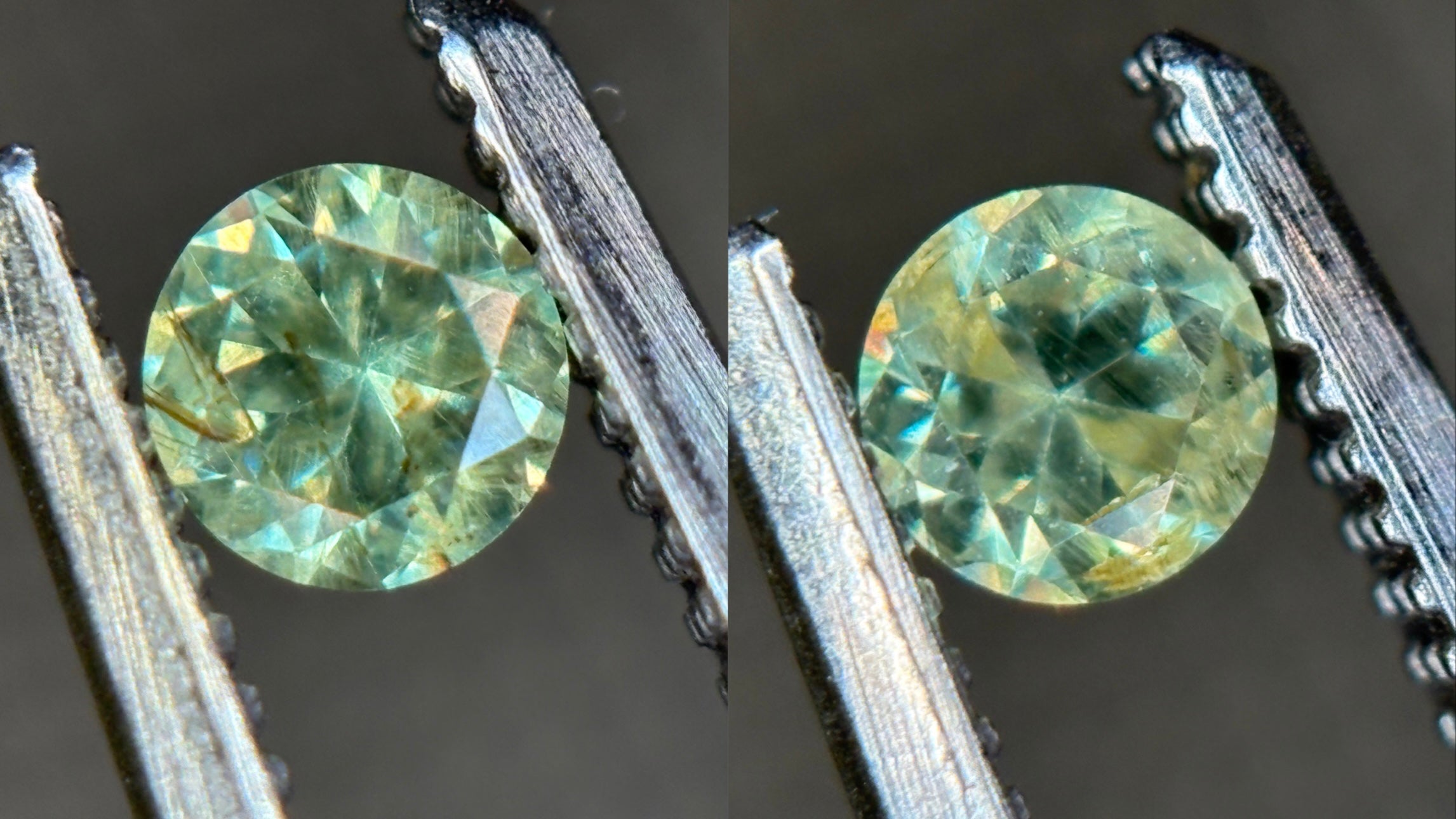 0.42ct Russian Demantoid Bobrovka PAIR(5) DXBCS4837
