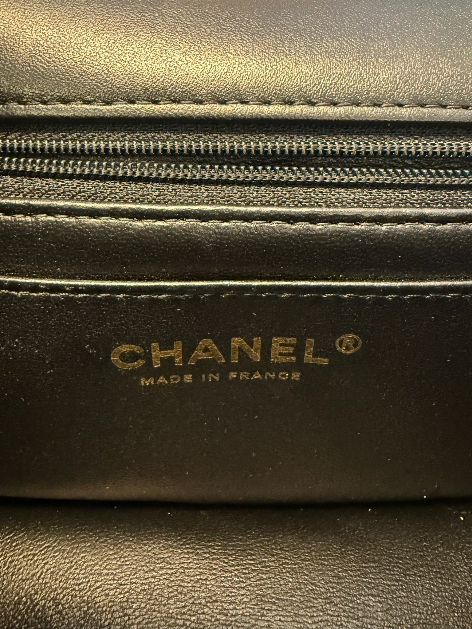 Chanel Mini Top Handle Flap Bag - Black image 9