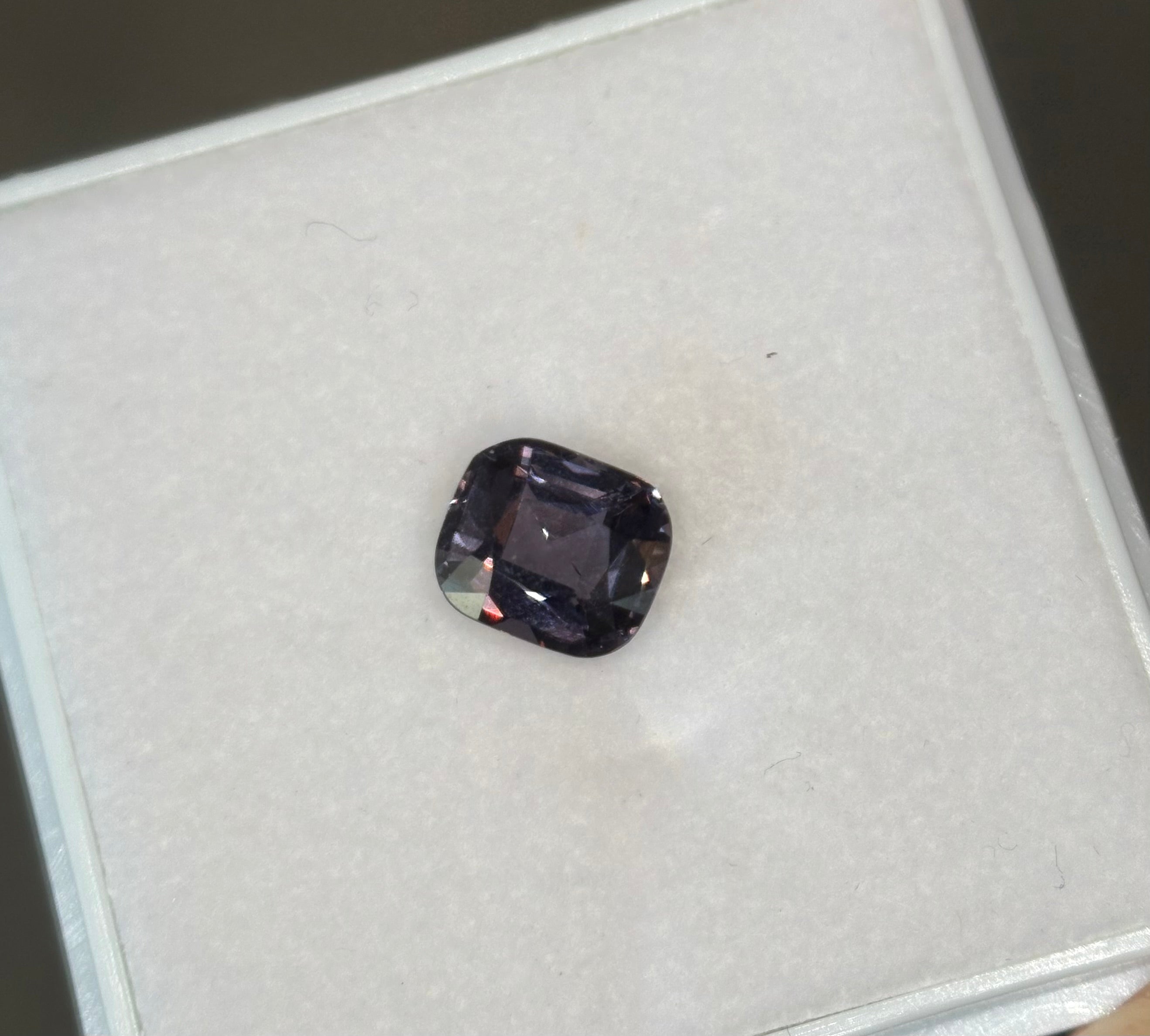 2.03ct Ultraviolet Stormy Spinel Cushion DXBCS1531