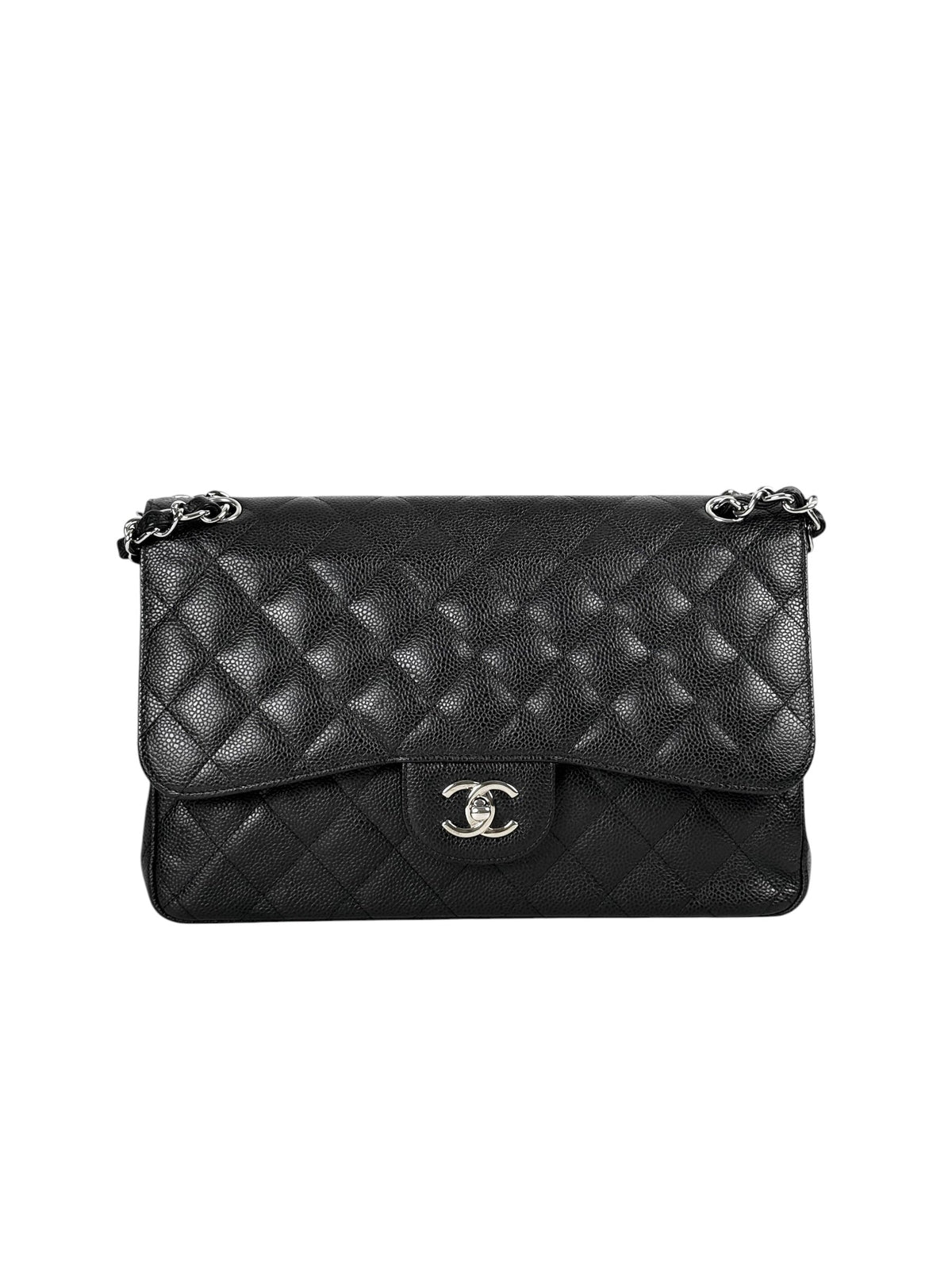 Chanel Black Jumbo Classic Flap Bag