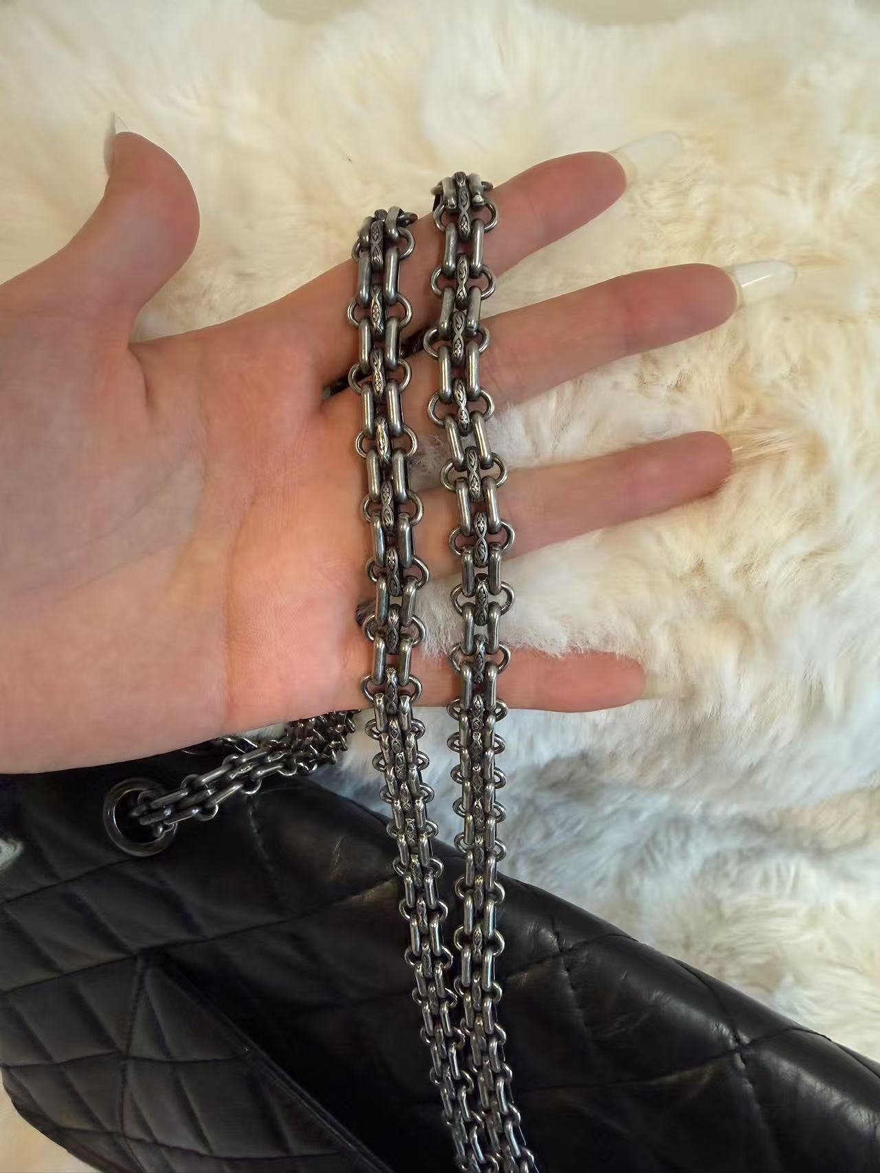 Chanel 2.55 Black Flap Bag