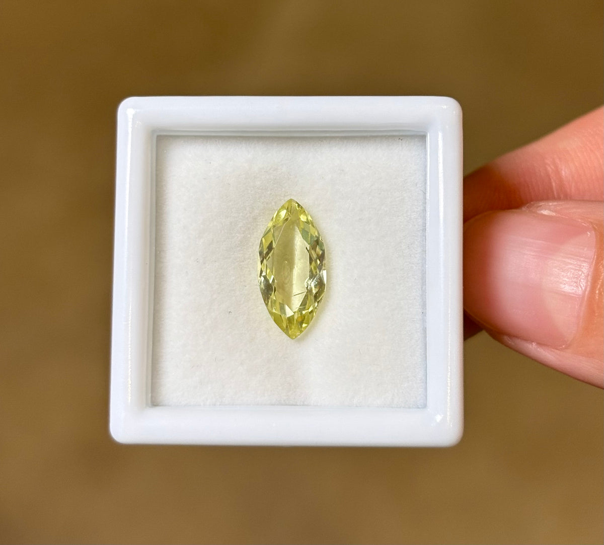 1.44ct Golden Beryl Marquise (Heliodor) THAIC0989