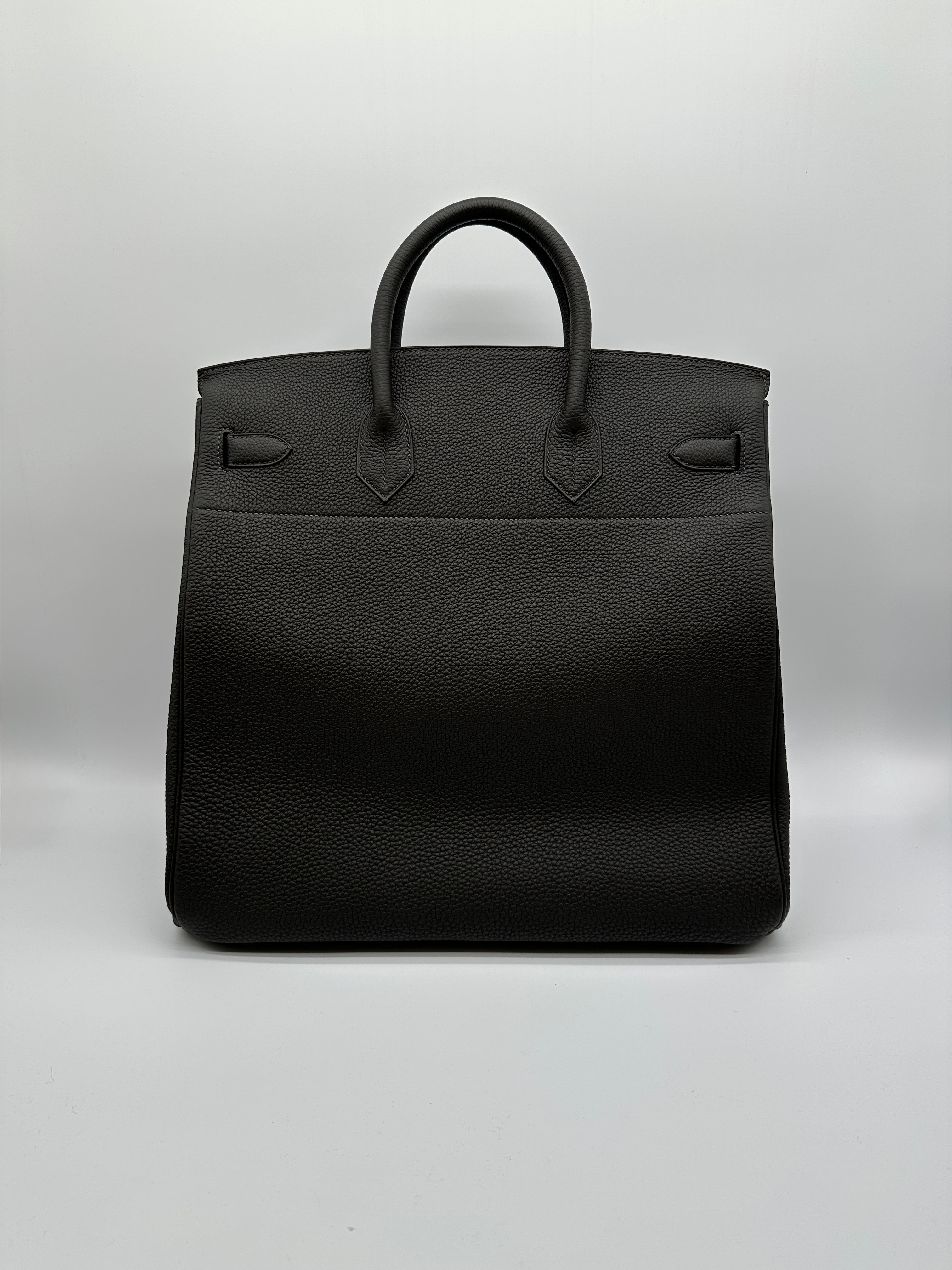 Hermès HAC 40 Dark Bronze Togo Palladium Hardware