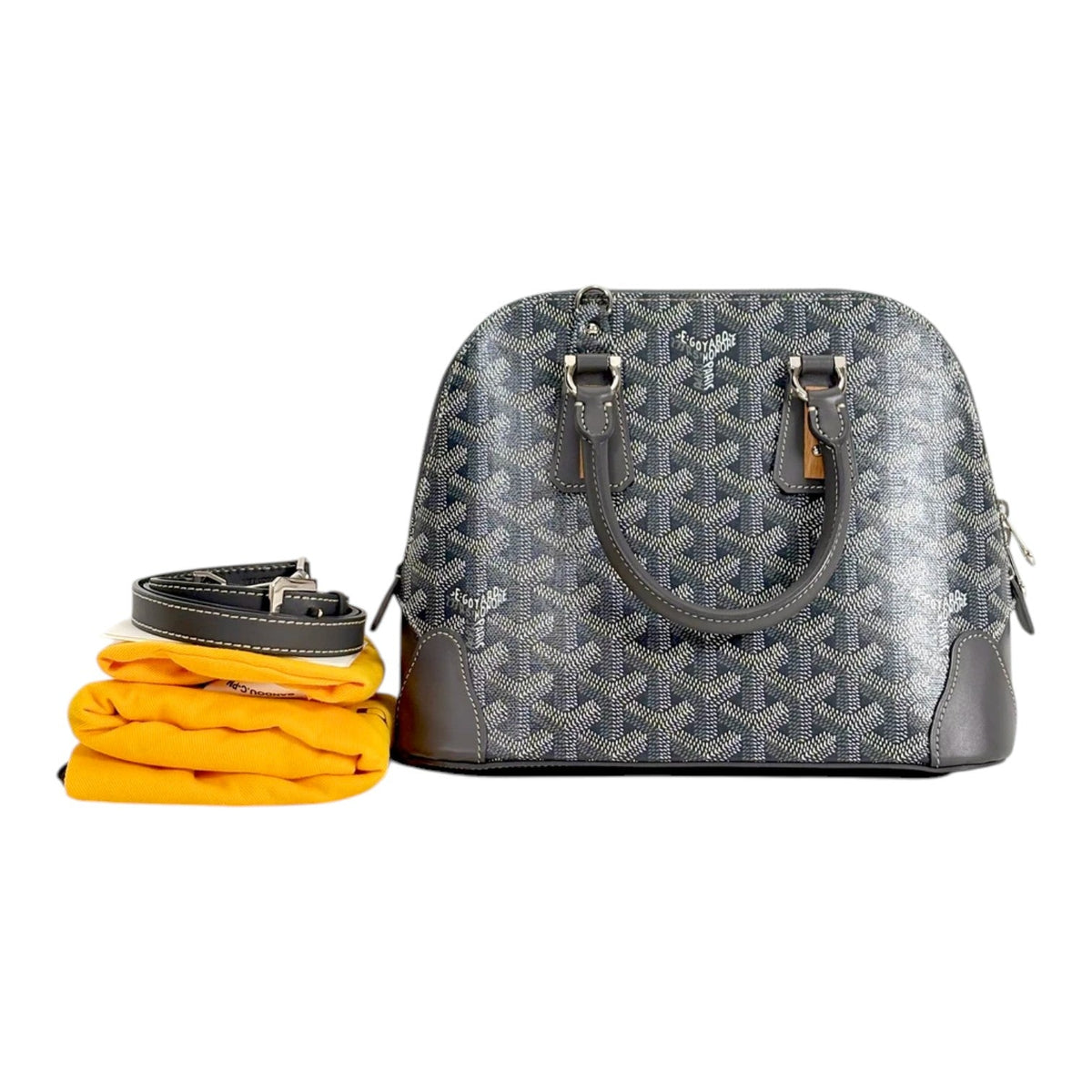 Goyard Grey Sac Vendome Mini Gris Bag
