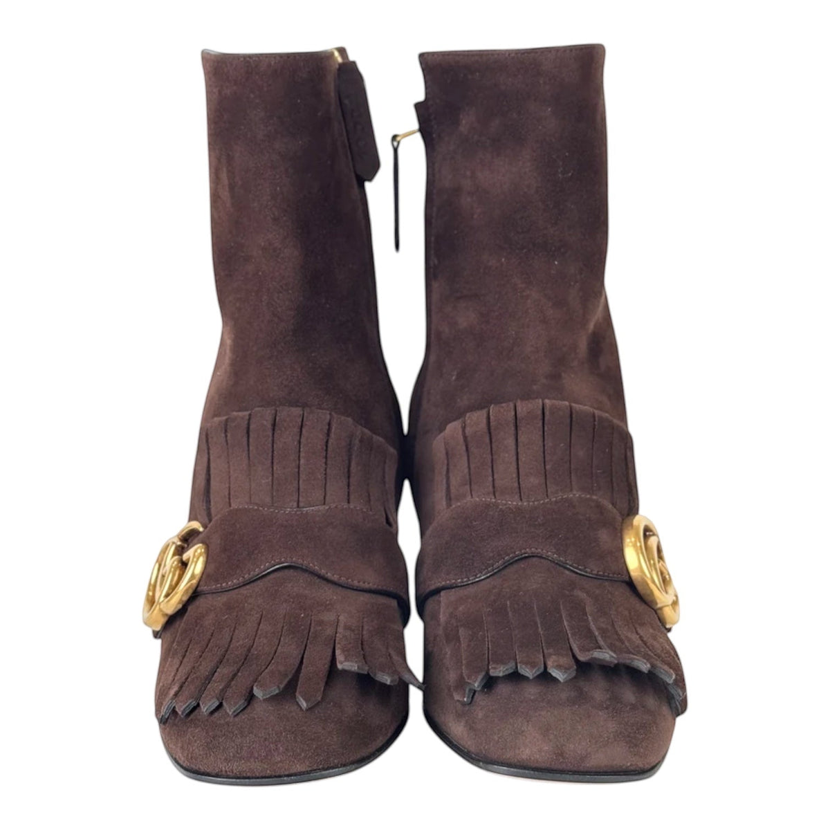 Gucci Brown Suede Boots