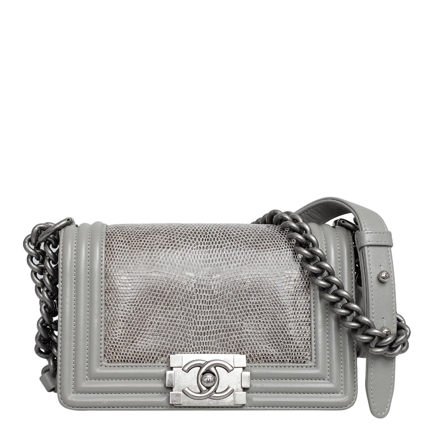 Chanel Lizard Small Boy Bag CHA07908B