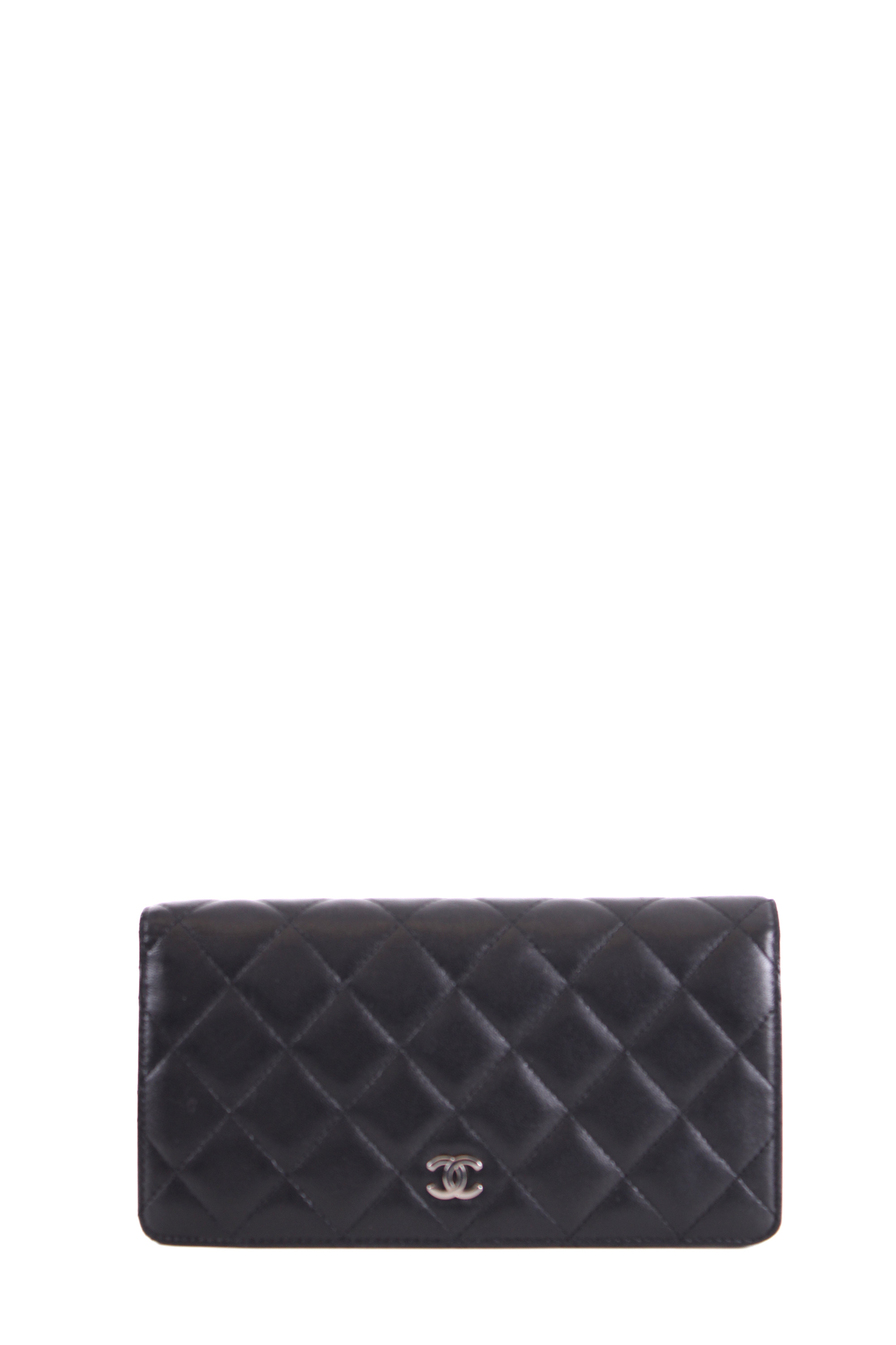 Chanel Classic Wallet Black Lambskin