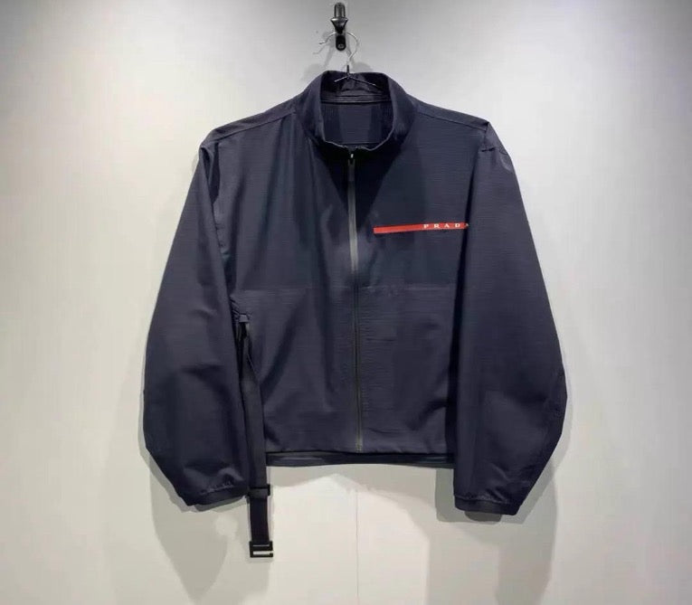 Prada red label Linea Rossa stretch fabric jacket, size 38 SYCC2137