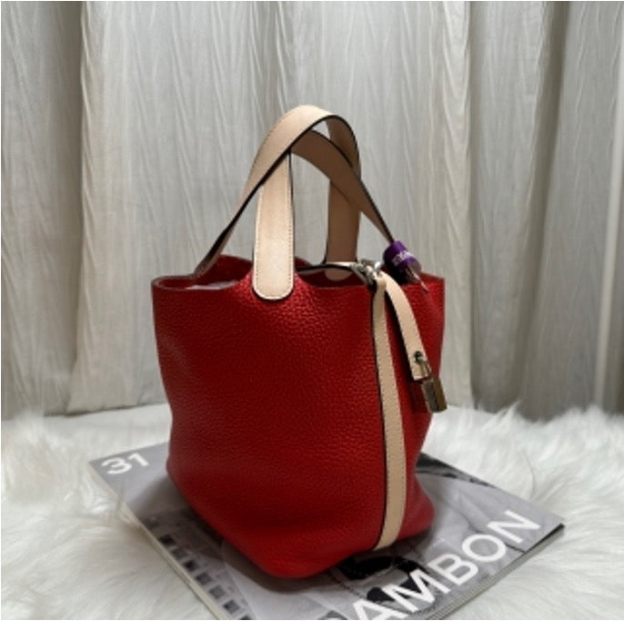 Hermes Color Block Basket 18X US672024