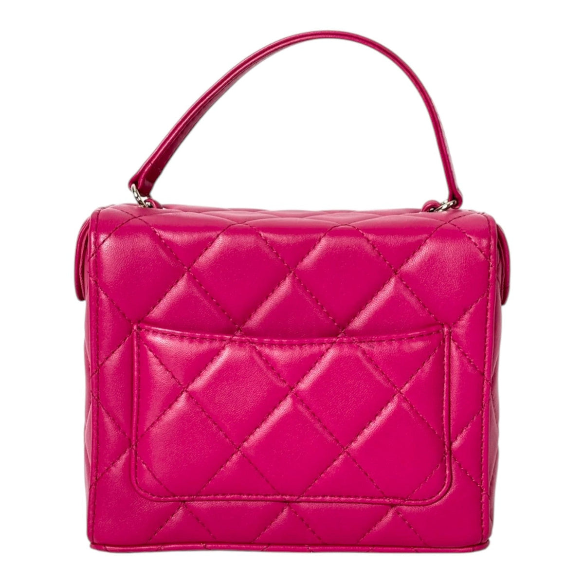 Chanel Pink Vanity Box Bag in Lambskin