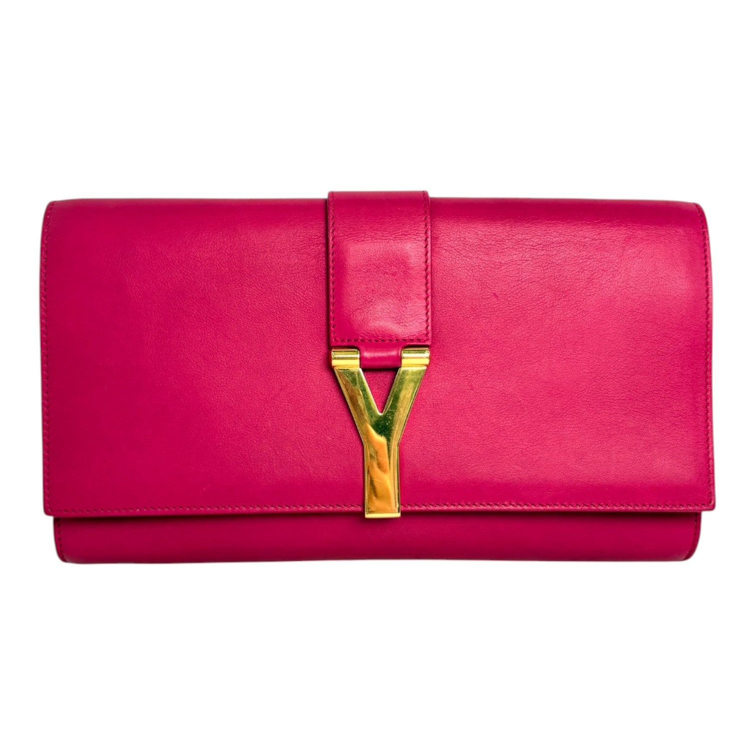 YSL Pink Clutch Bag