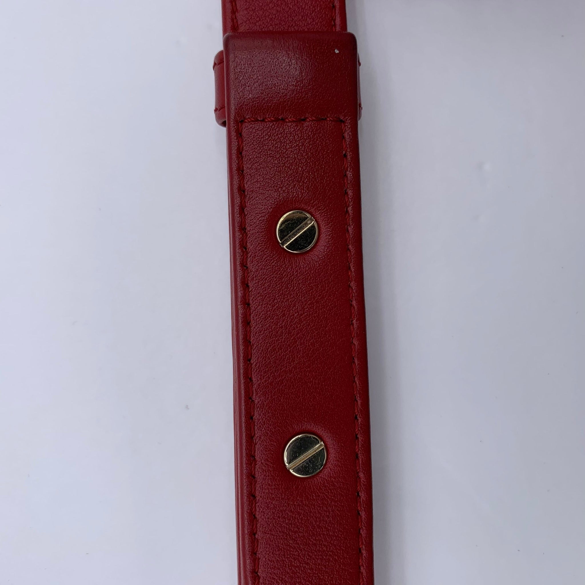 Chanel Boy Medium Flap Bag Red image 12