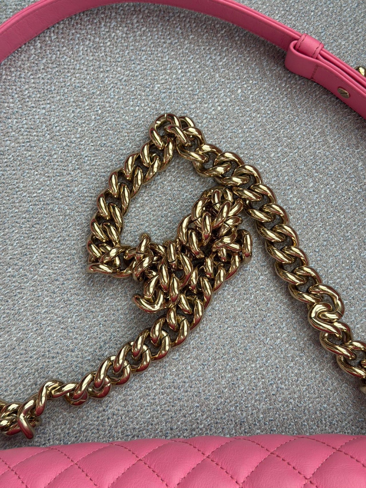 Chanel Boy Flap Bag Pink image 13