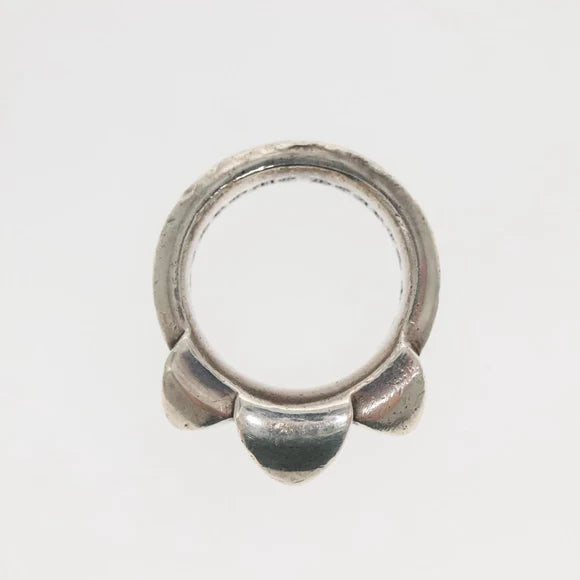 Chrome Hearts Waxed punk Ring Ag925 Silver Auth 134928M 134928M