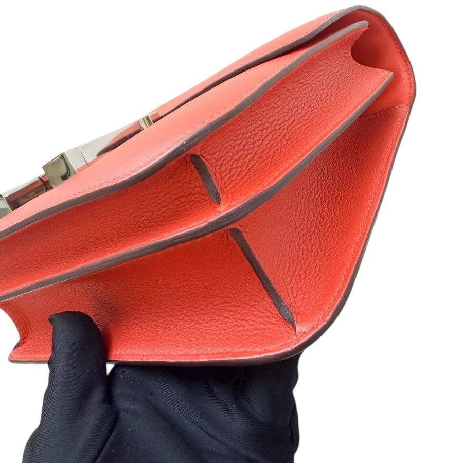 Hermes Constance 24 Capucine PHW SYC1255