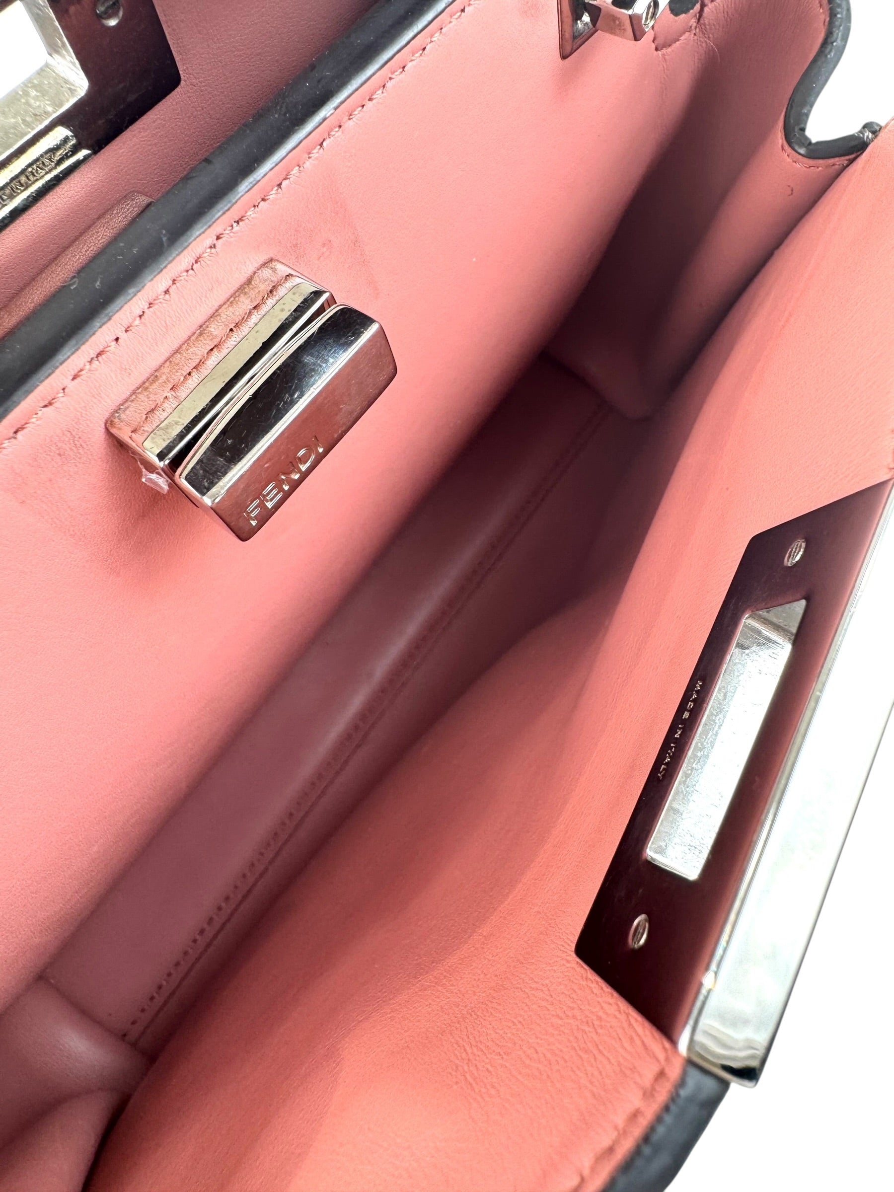 Fendi Peekaboo Medium Bag Grey
