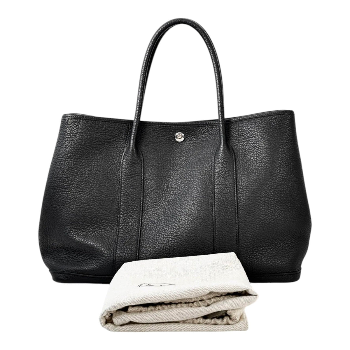 Hermes Garden Party 36 Black Nior Bag