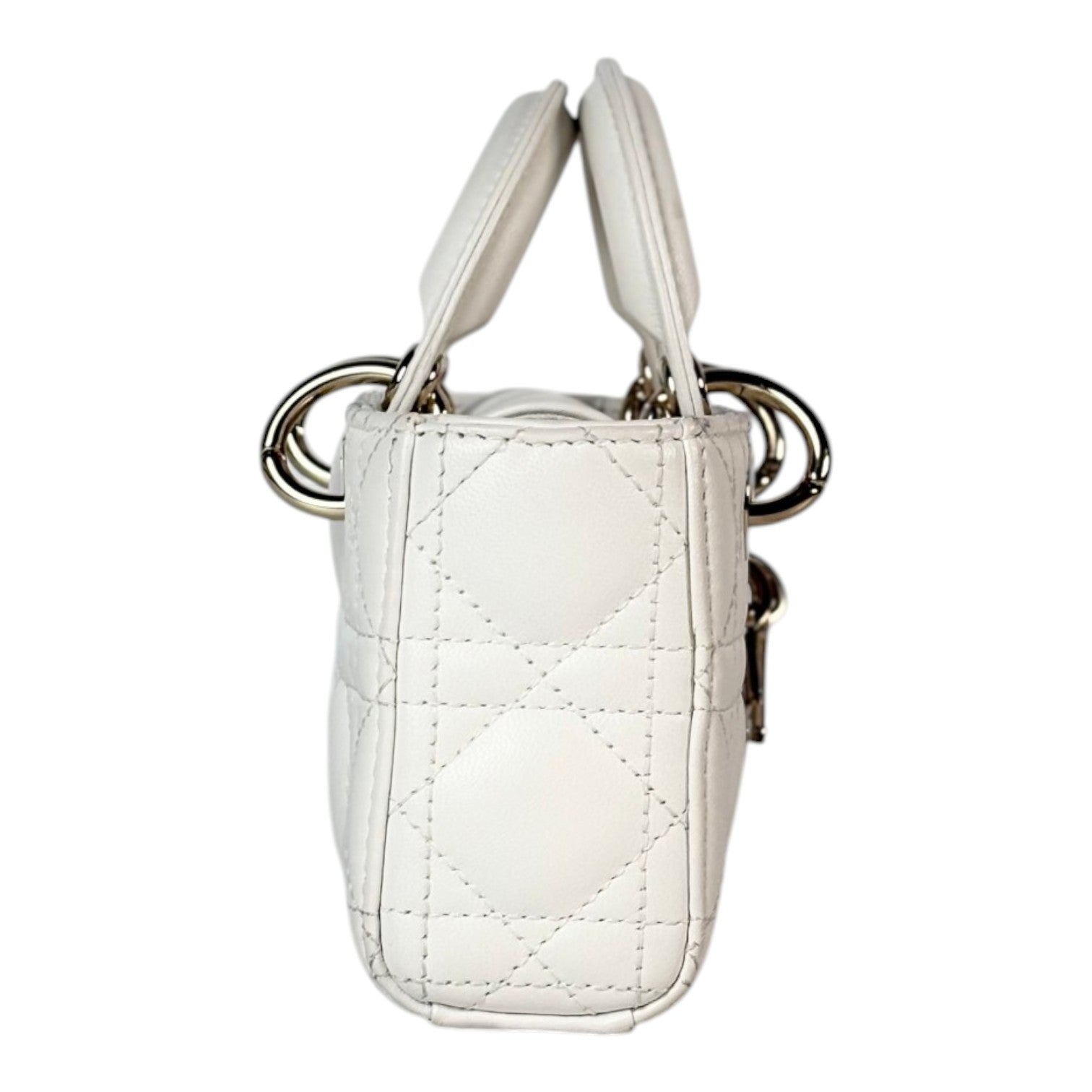 Dior Micro White Lady D-Joy Bag