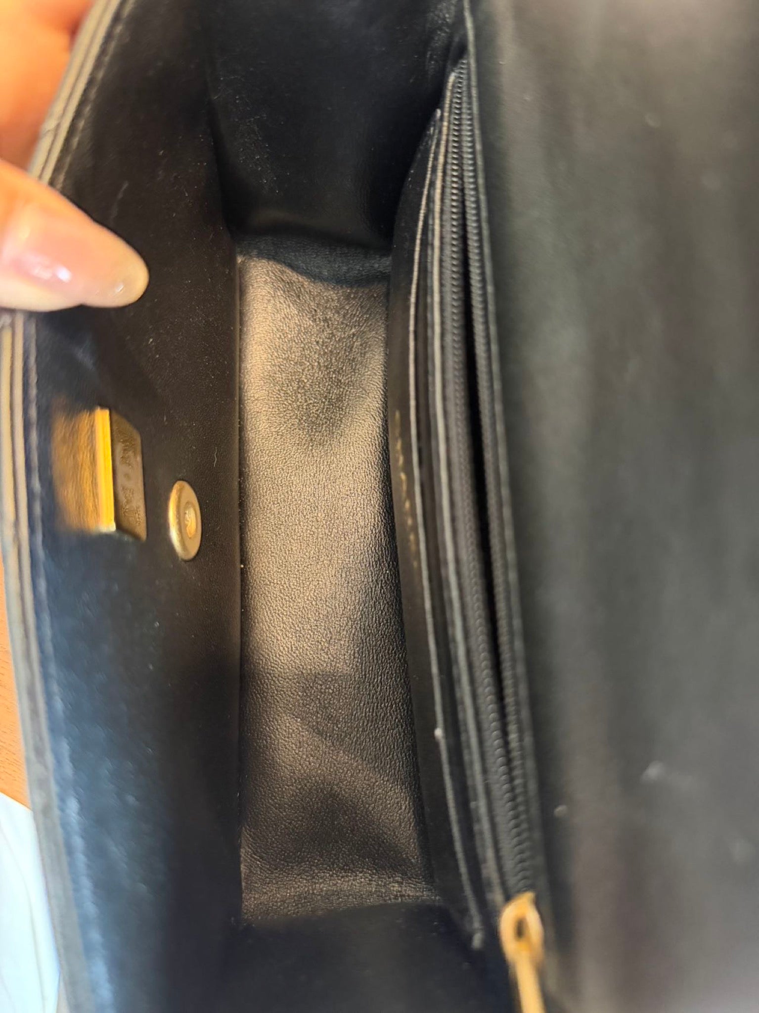 Chanel Top Handle Mini Flap Bag Black image 18