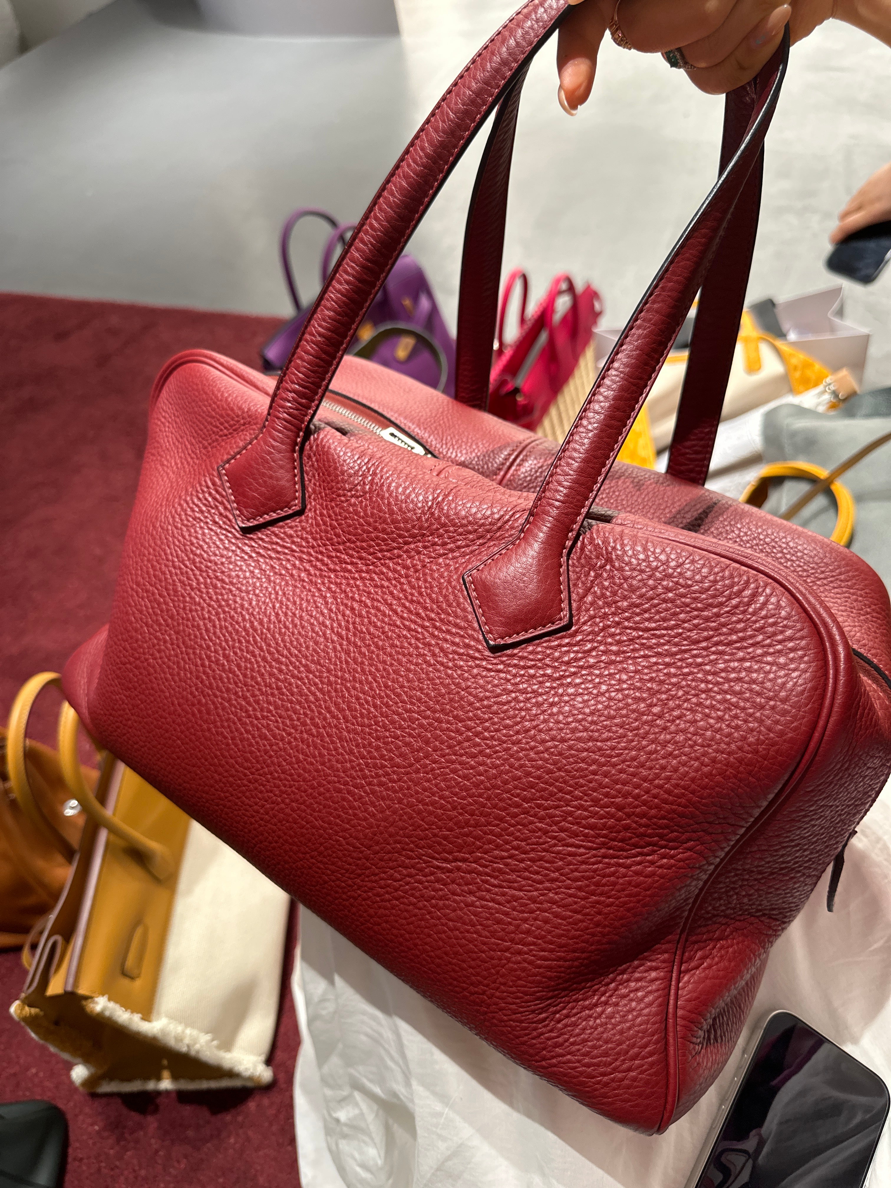 HERMES ROUGE H VICTORIA 35 AVCSH2033