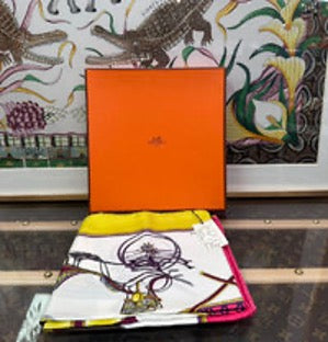 HERMES Classic Carriage Scarf 3062512293675
