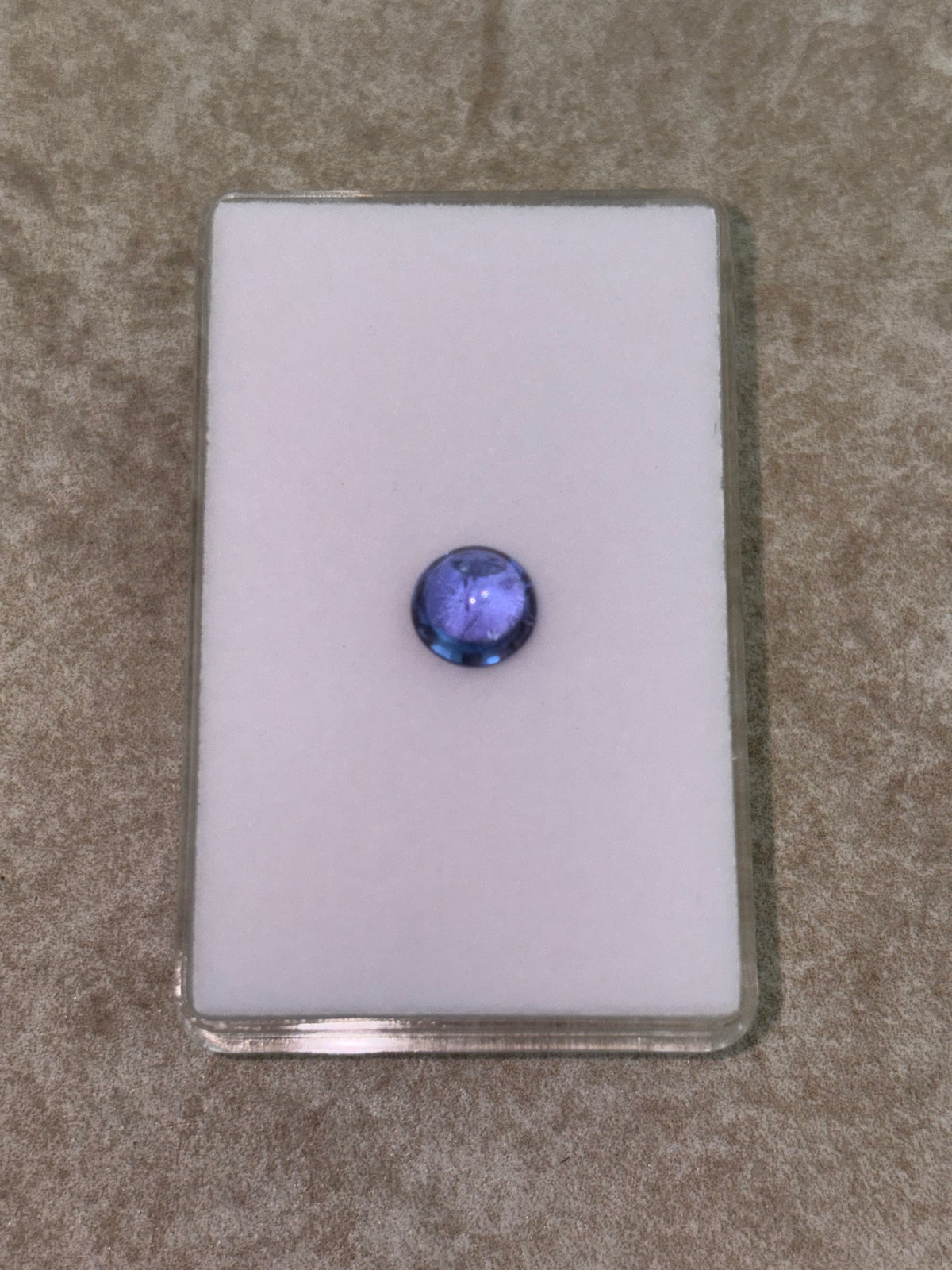 2.70ct Tanzanite Round Cabochon THAIC1324