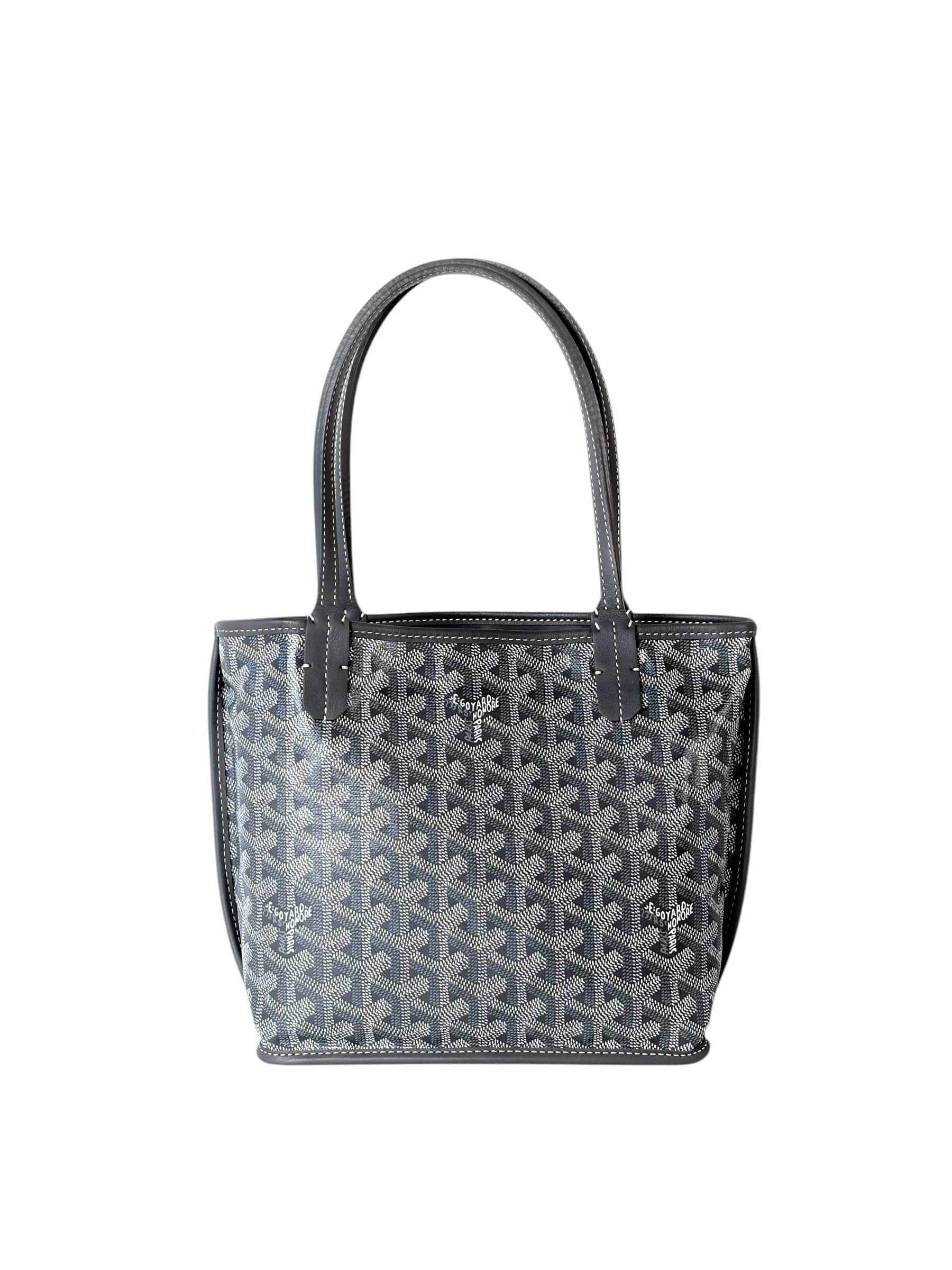 Goyard Mini Grey Tote Bag