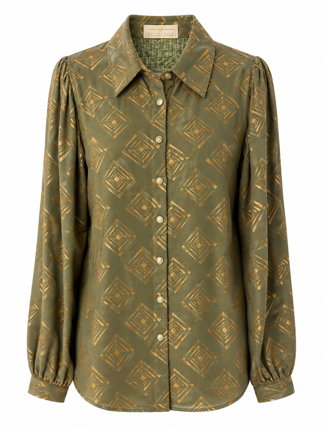 SHIRT LINEN KAKI GOLD MCL11899