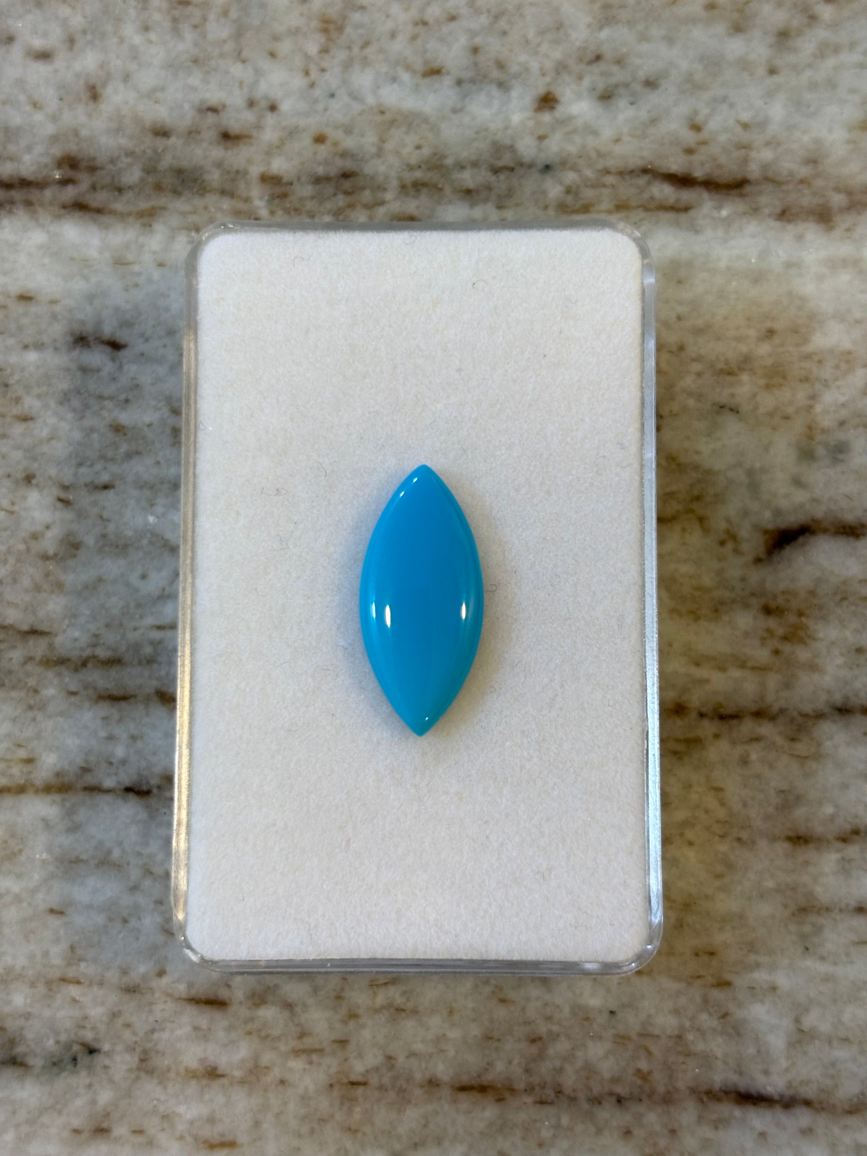 3.70ct Marquise Sleeping Beauty Turquoise Arizona DXBCS5707