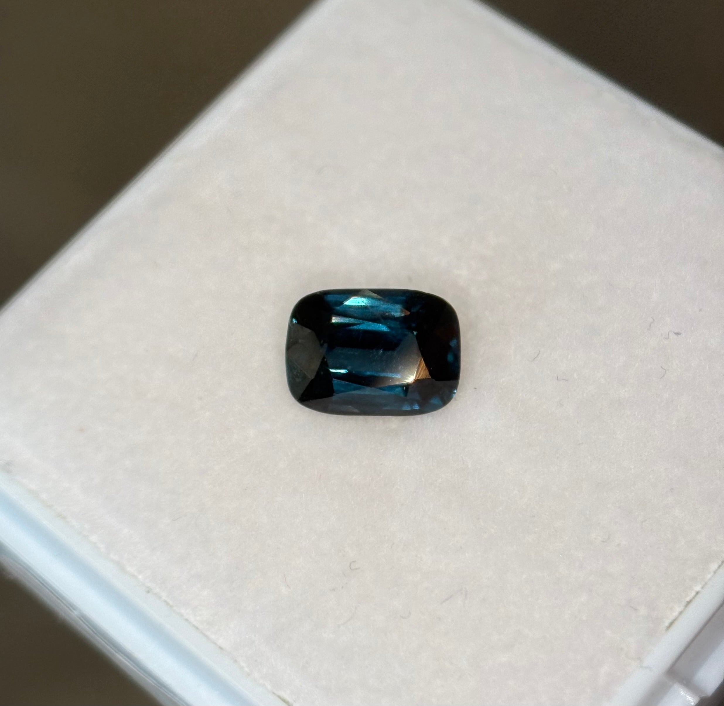 2.12ct Cosmic Blue Spinel Cushion DXBCS1488