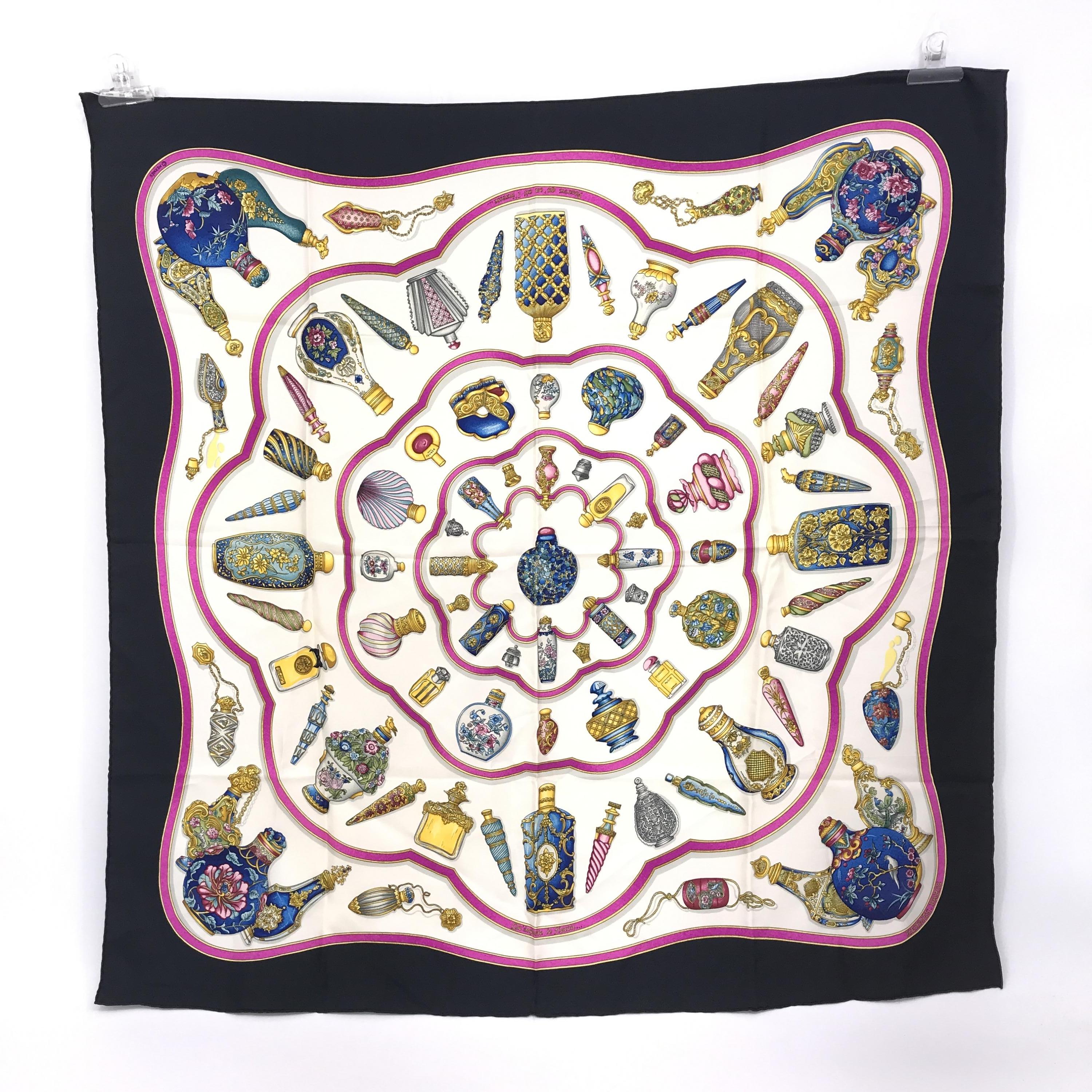 Silk Scarf With Design C291053