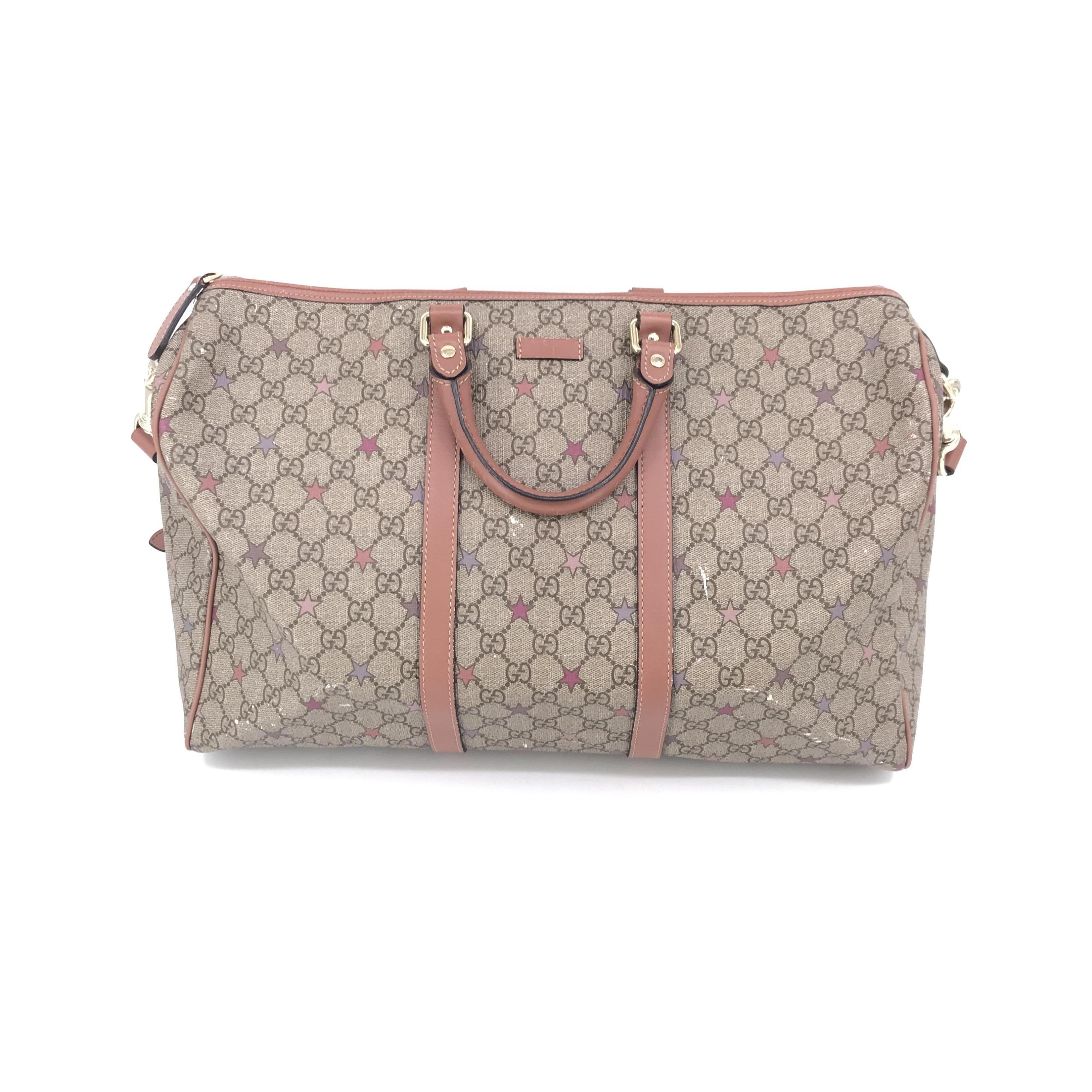 Gucci - GG Supreme Stars Medium Joy Boston Bag C290638