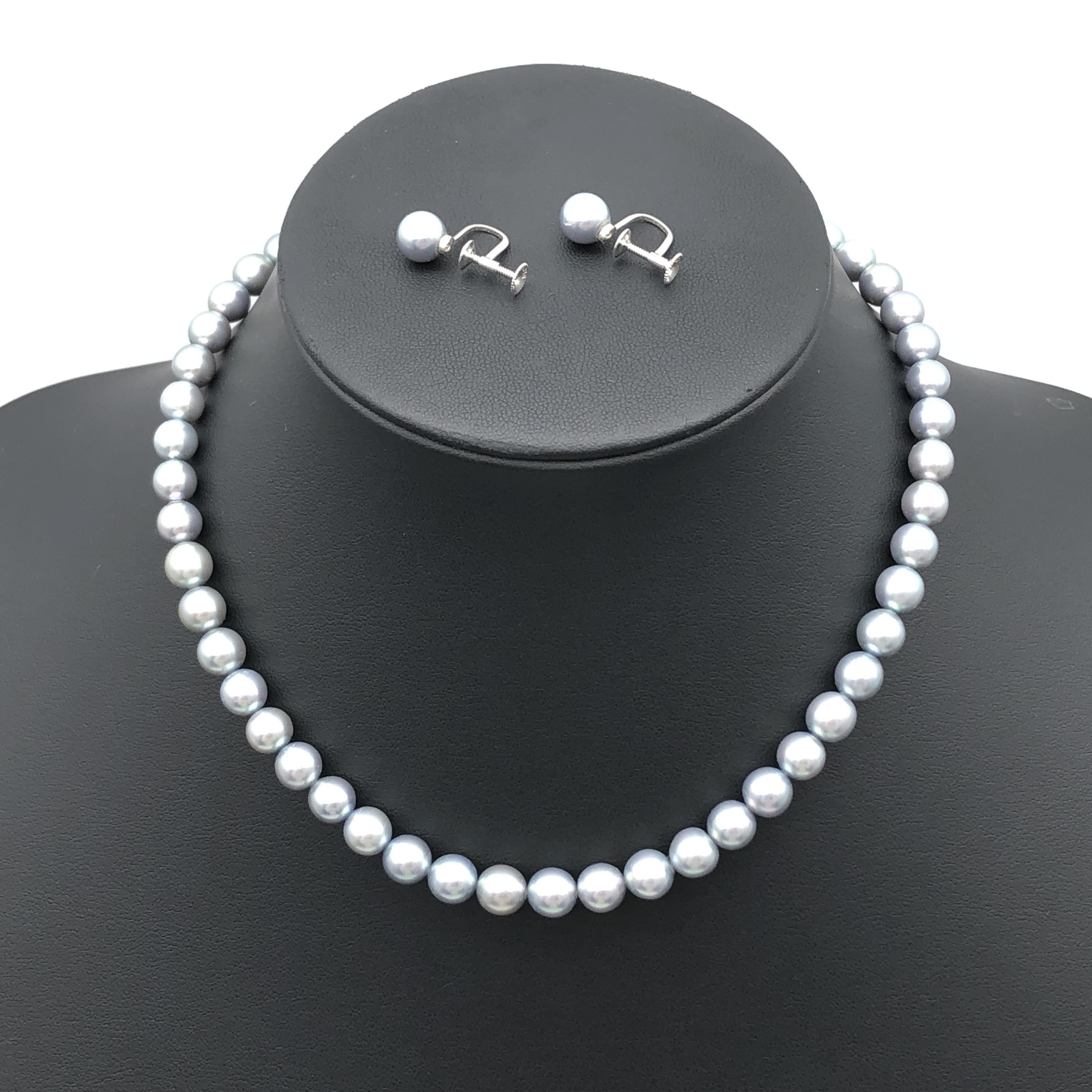 Tasaki Necklace, Pearl, Silver C366304