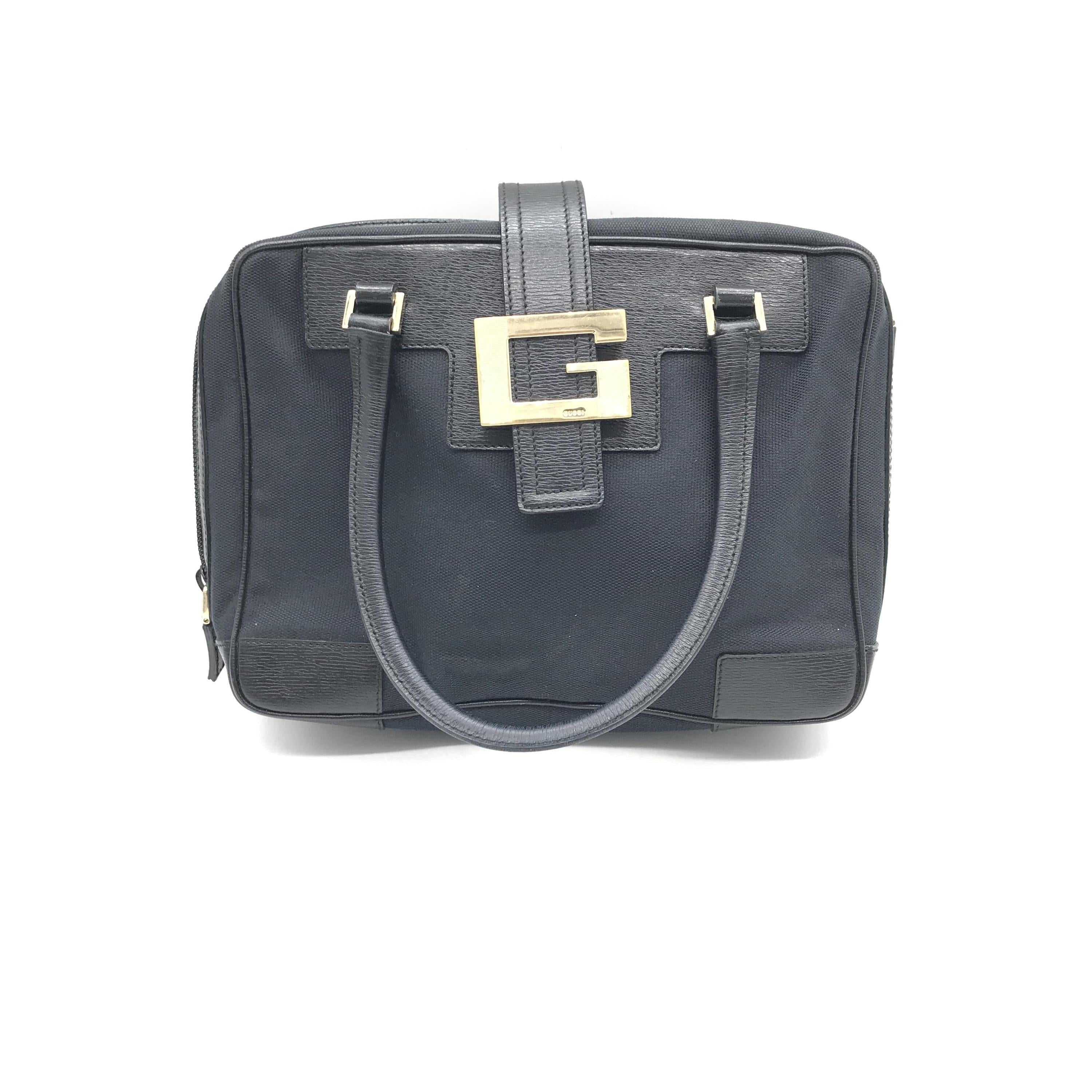 Gucci Canvas Handbag With G Logo Design C330078