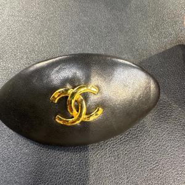 CHANEL Black Hair Clip CG508231